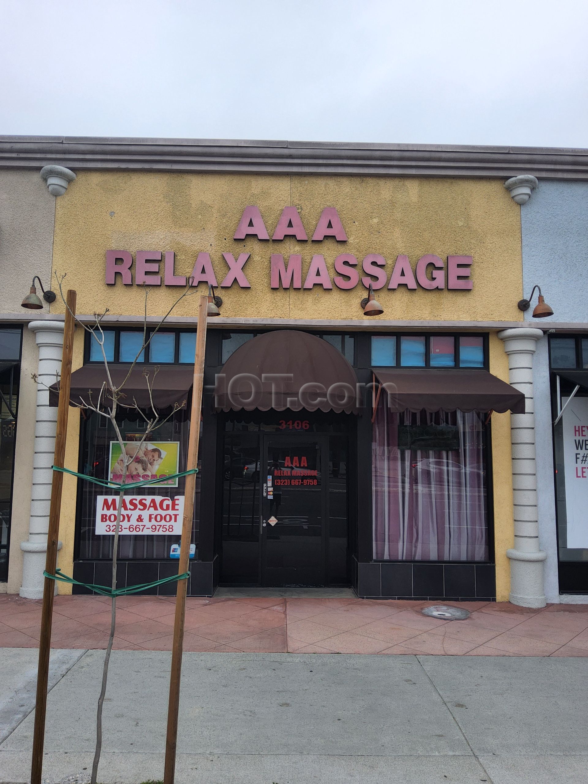 Los Angeles, California Aaa Relax Massage