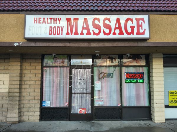 Massage Parlors El Monte, California Healthy Foot & Body Massage