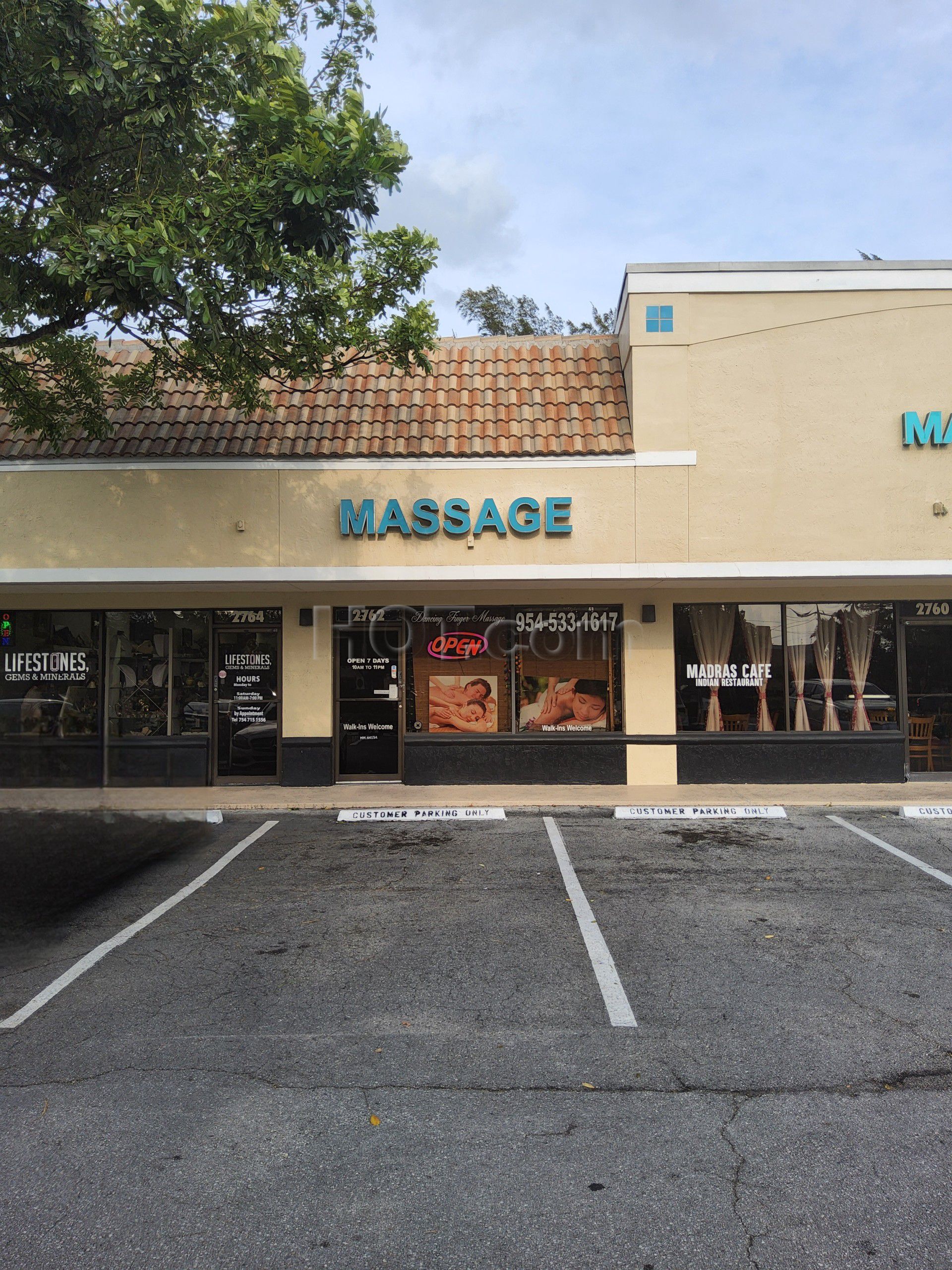 Fort Lauderdale, Florida Dancing Finger Massage