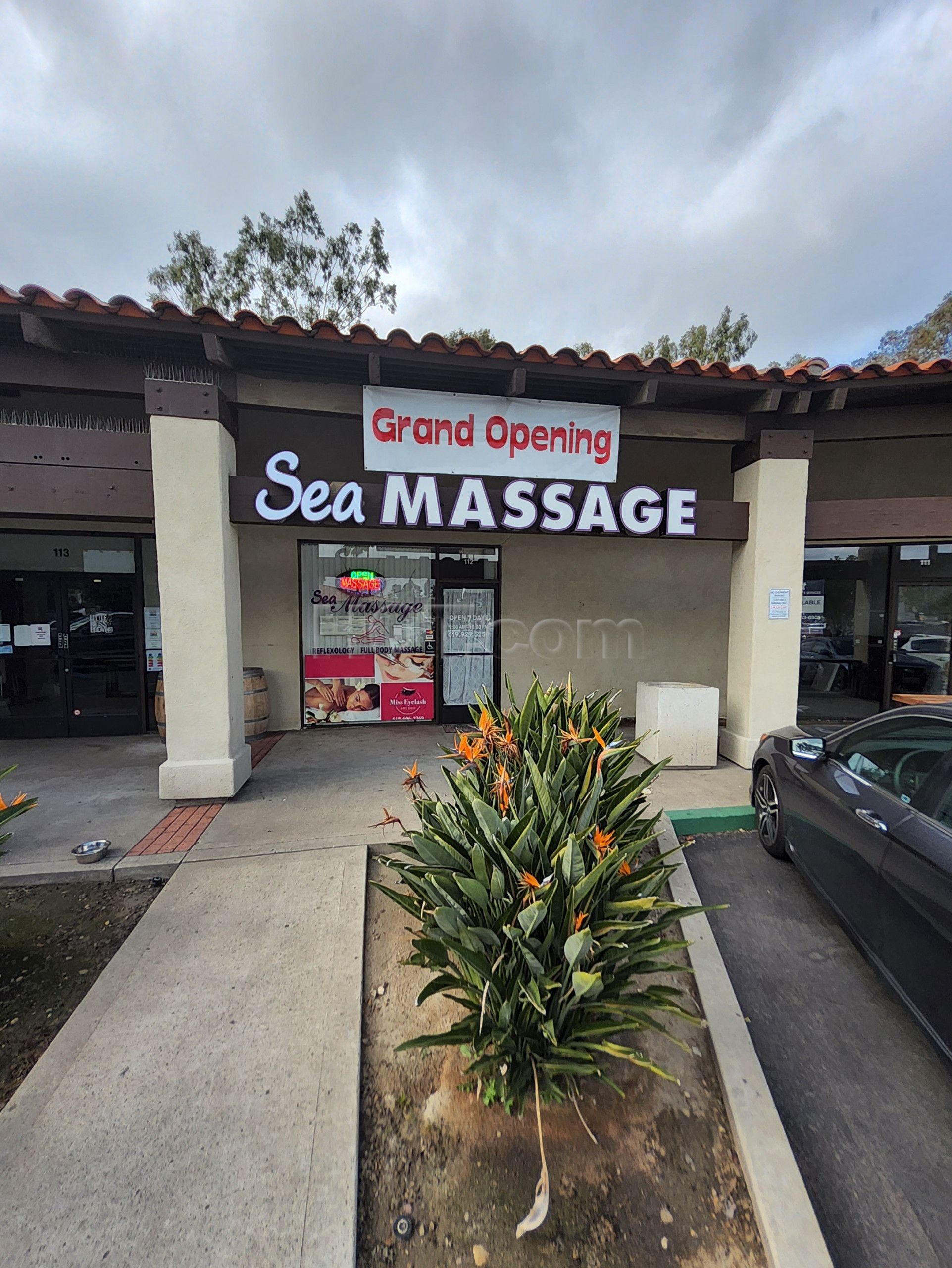 San Diego, California Sea Massage