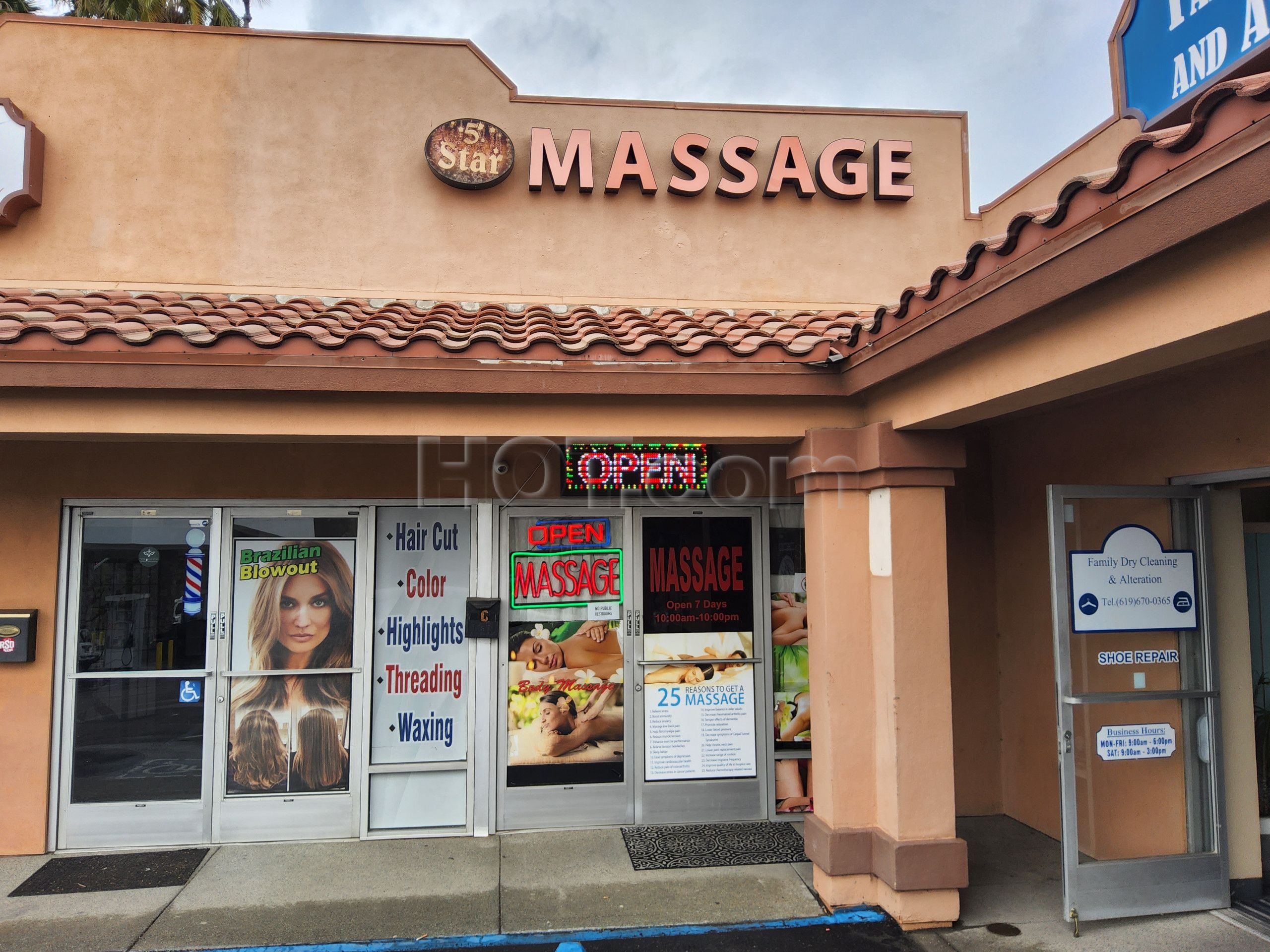 Spring Valley, California 5 Star Body & Foot Massage