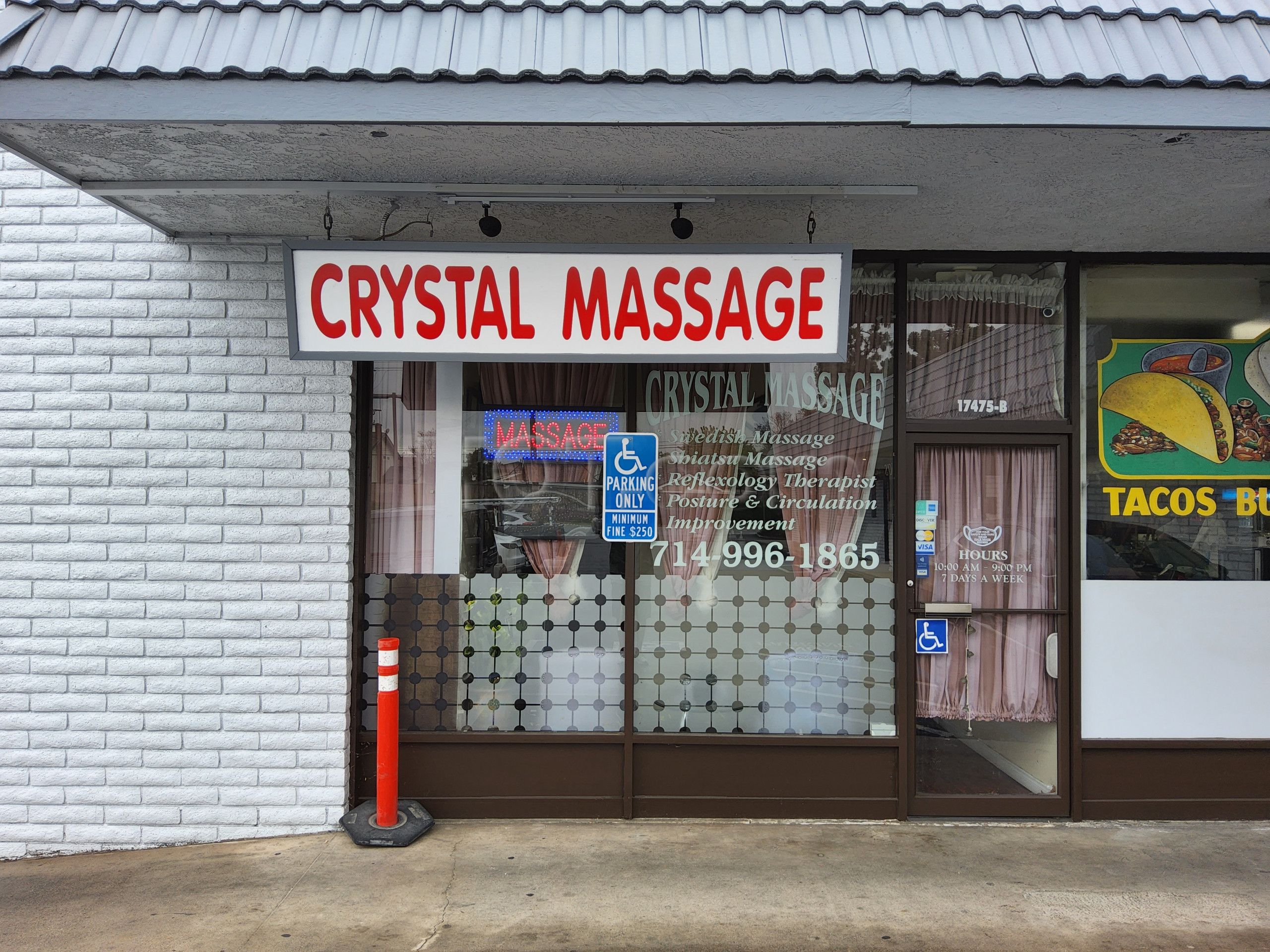 Yorba Linda, California Crystal Massage