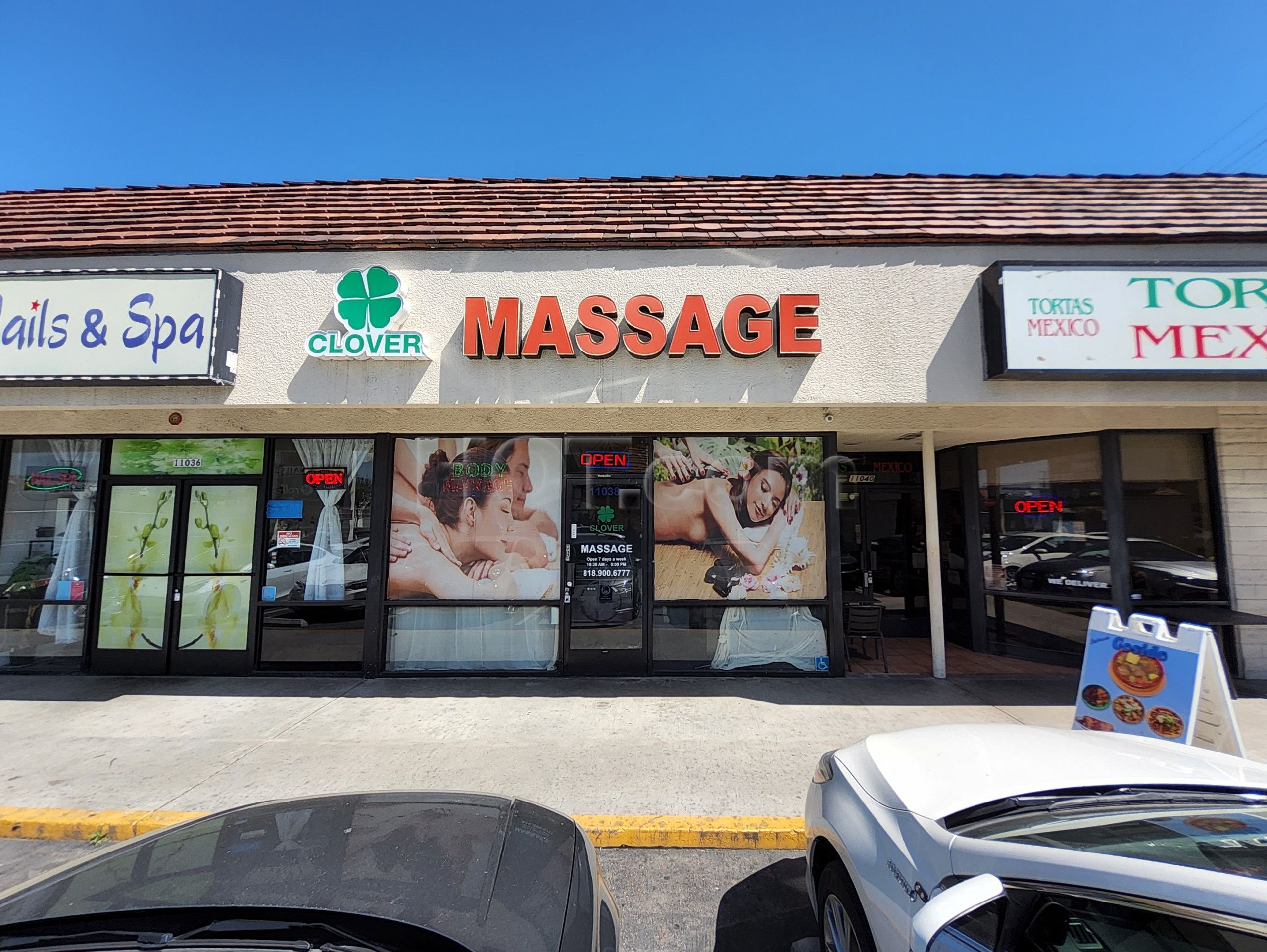 Studio City, California Clover Massage