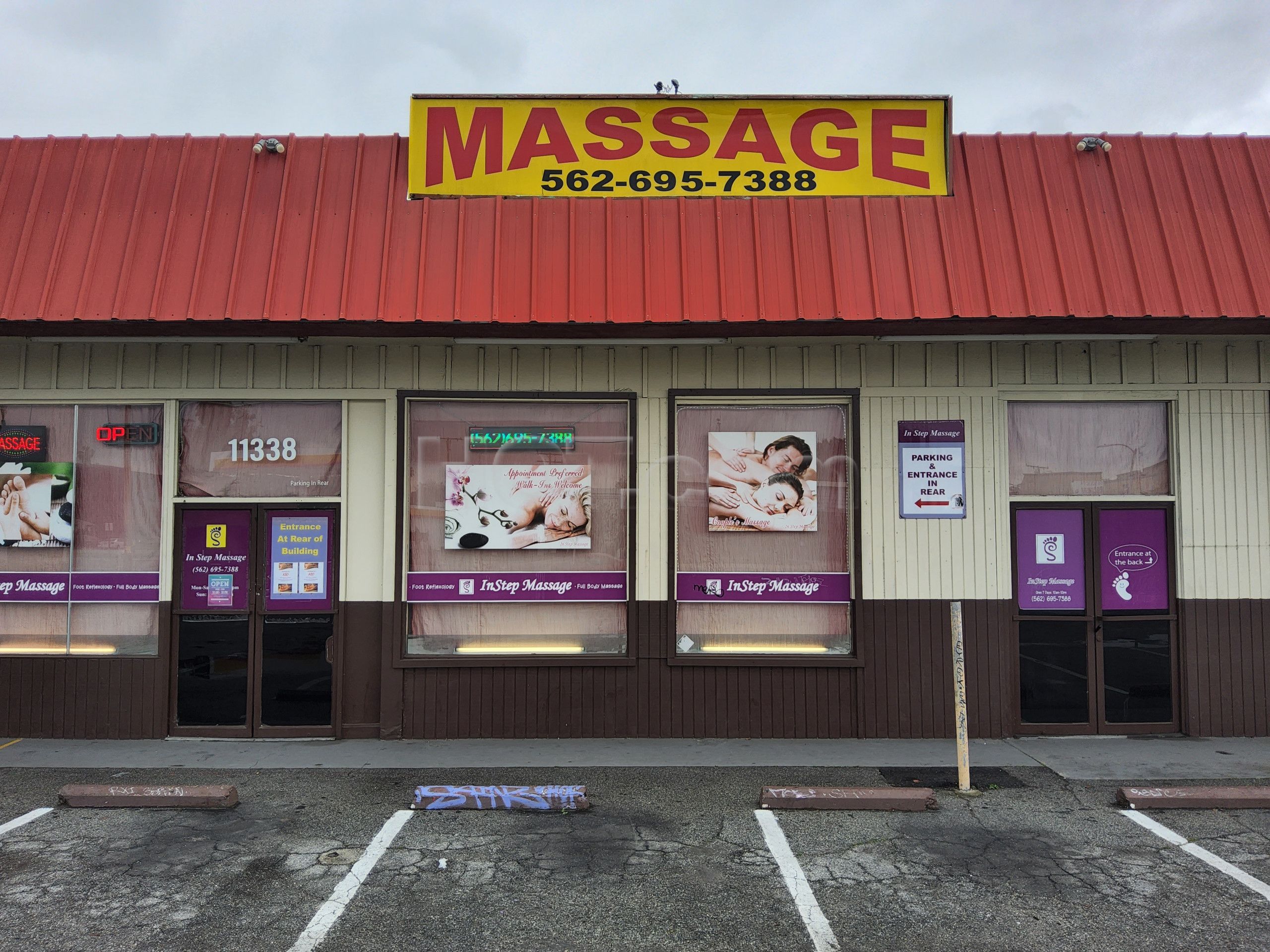 Whittier, California in Step Massage