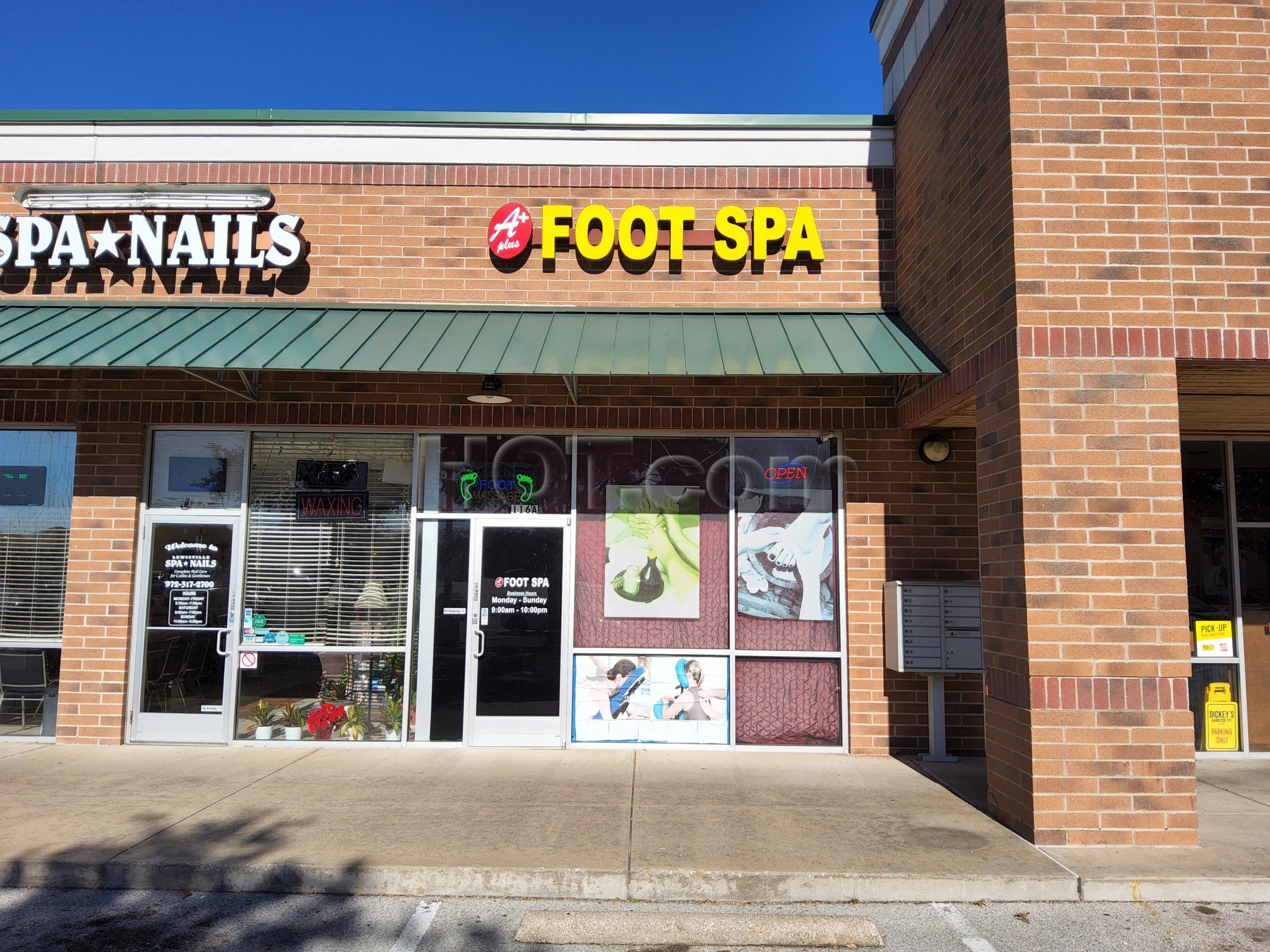 Lewisville, Texas A+ Foot Spa