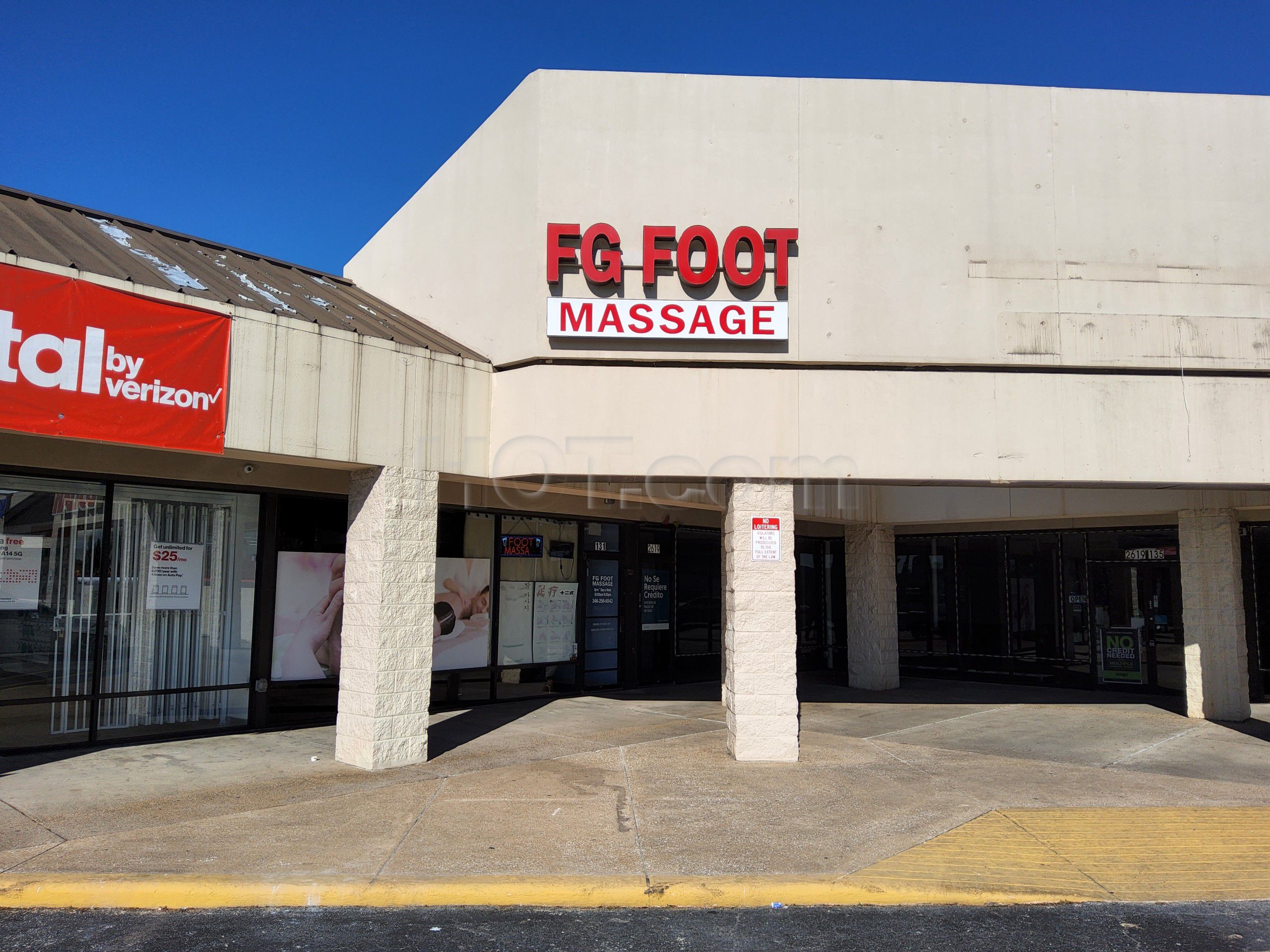 Pasadena, Texas FG Foot Massage