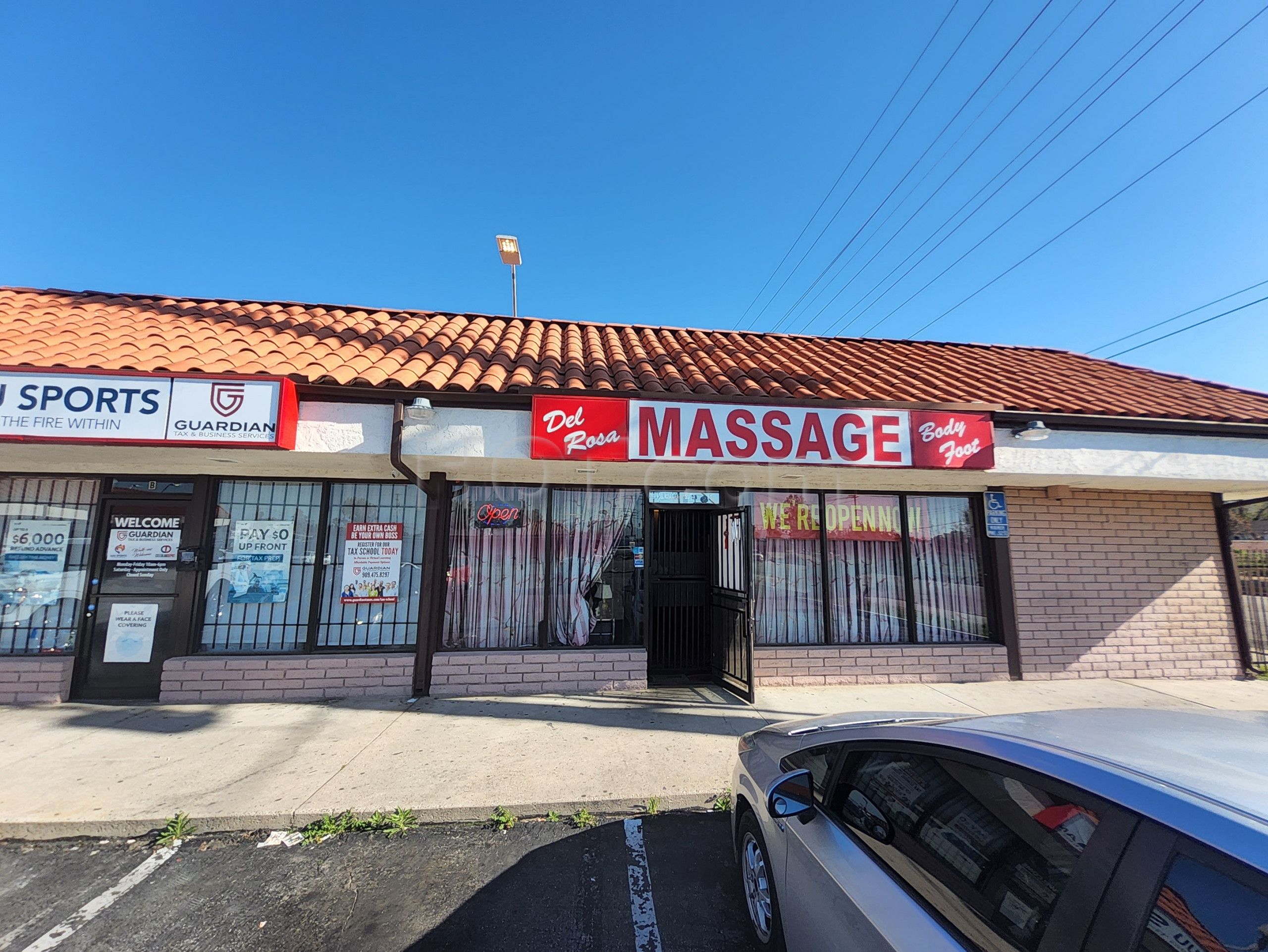 San Bernardino, California Del Rosa Massage