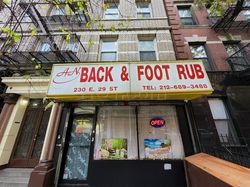 Massage Parlors New York City, New York A N Back and Foot Rub