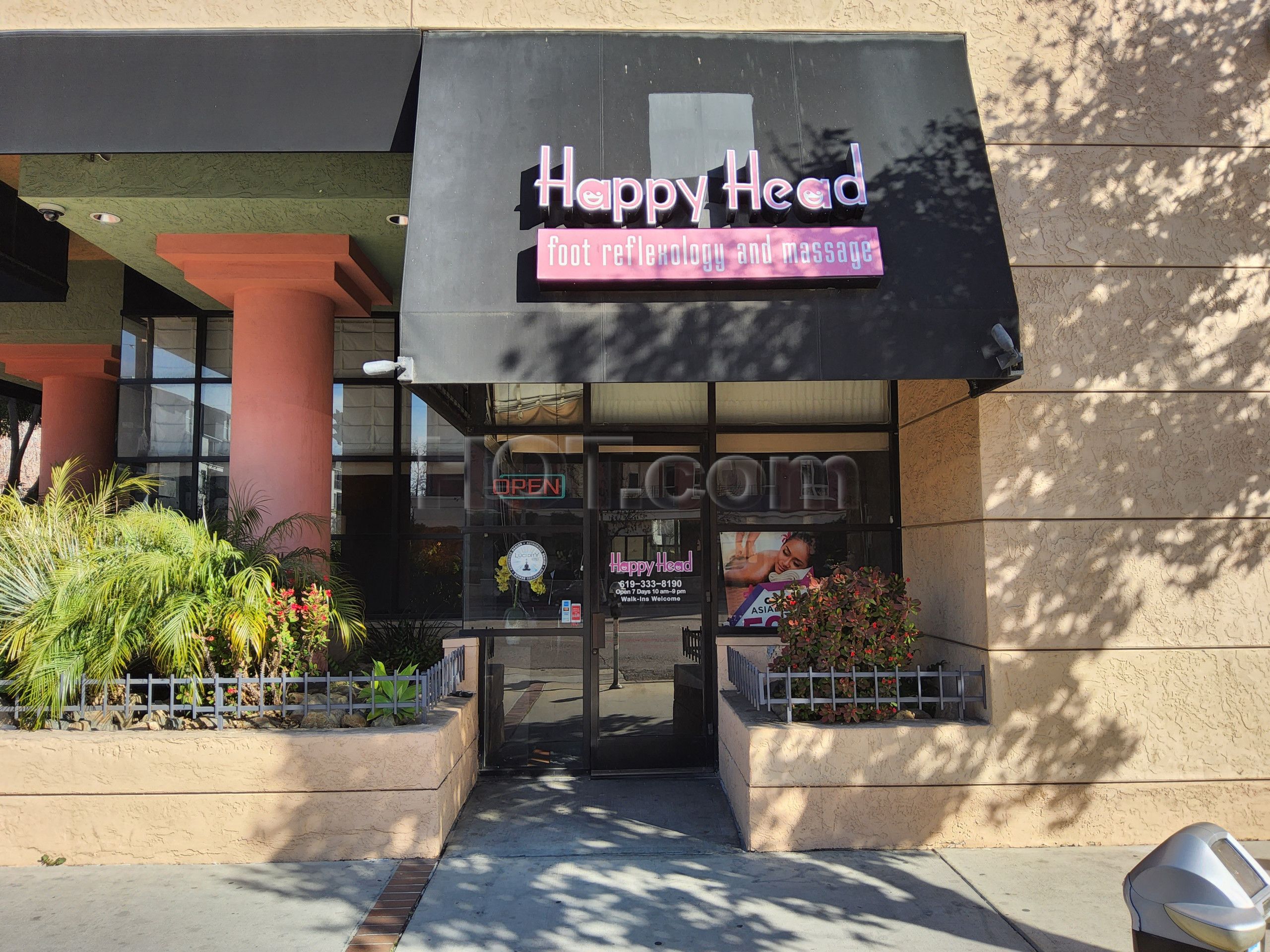 San Diego, California Happy Head Foot Reflexology and Massage