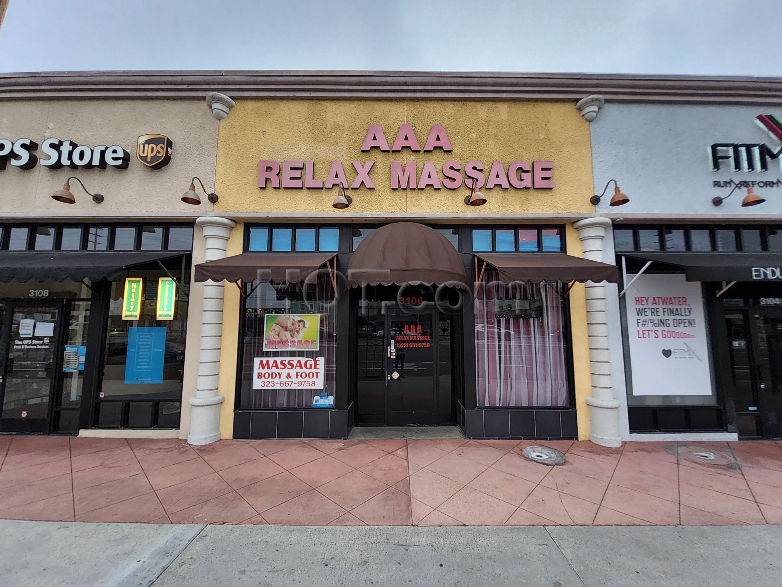 Los Angeles, California Aaa Relax Massage