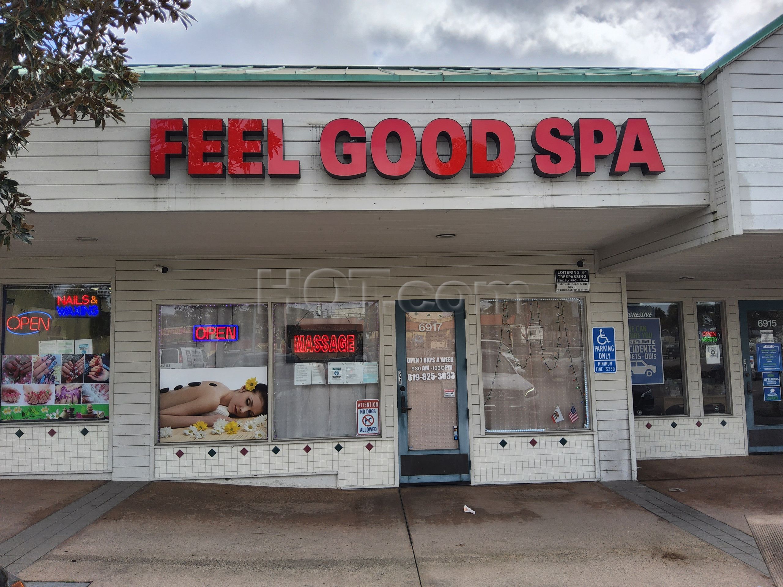 San Diego, California Feel Good Spa