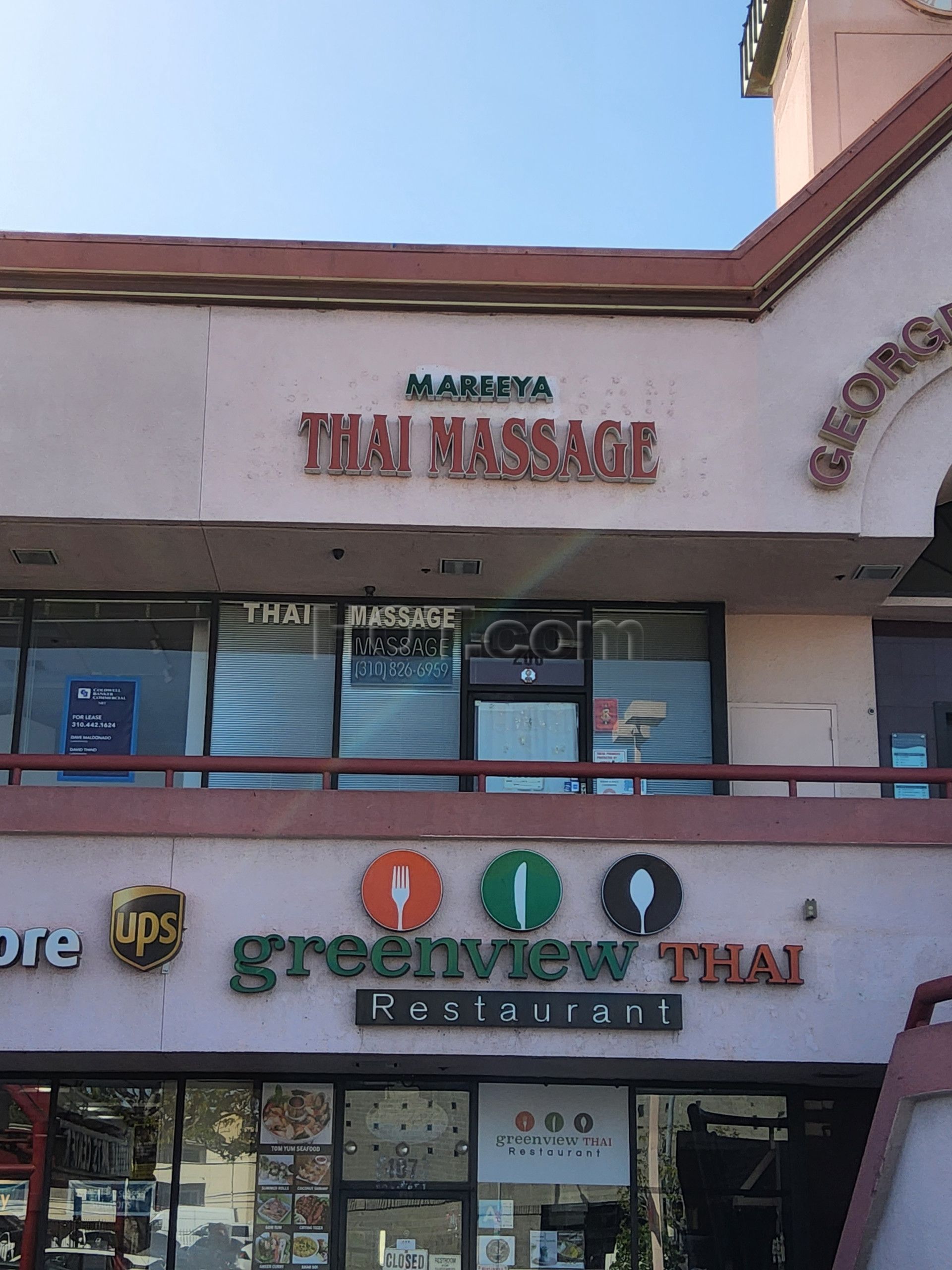 Los Angeles, California Mareeya Thai Massage