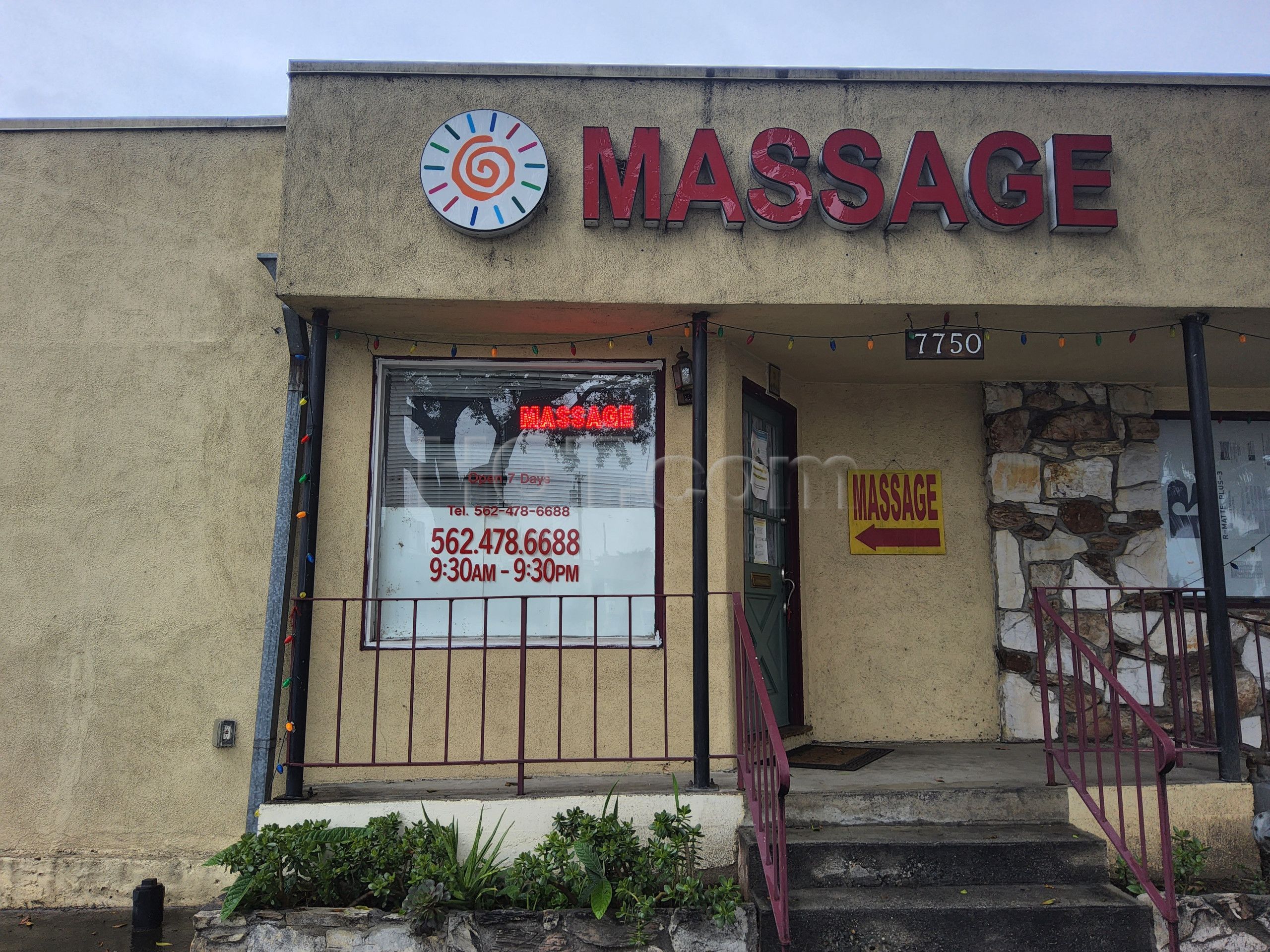 Whittier, California Sunshine Massage