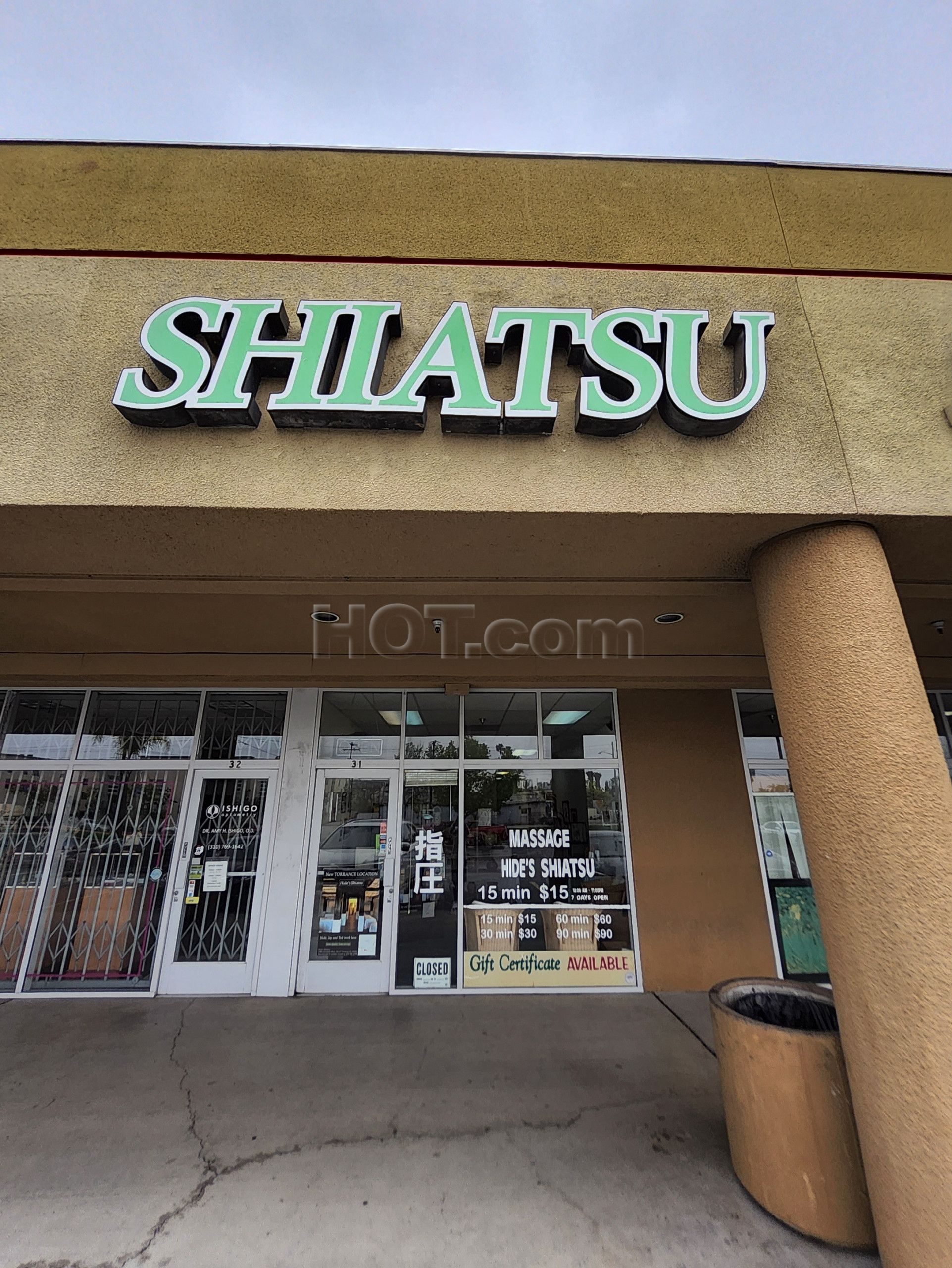 Gardena, California Hide's Shiatsu