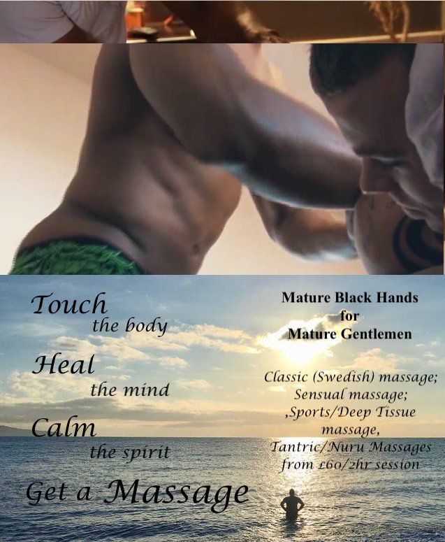 Mature Gay-Freindly Black Masseur