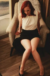 Escorts Austin, Texas Gorgeous Fiery Redhead in Town