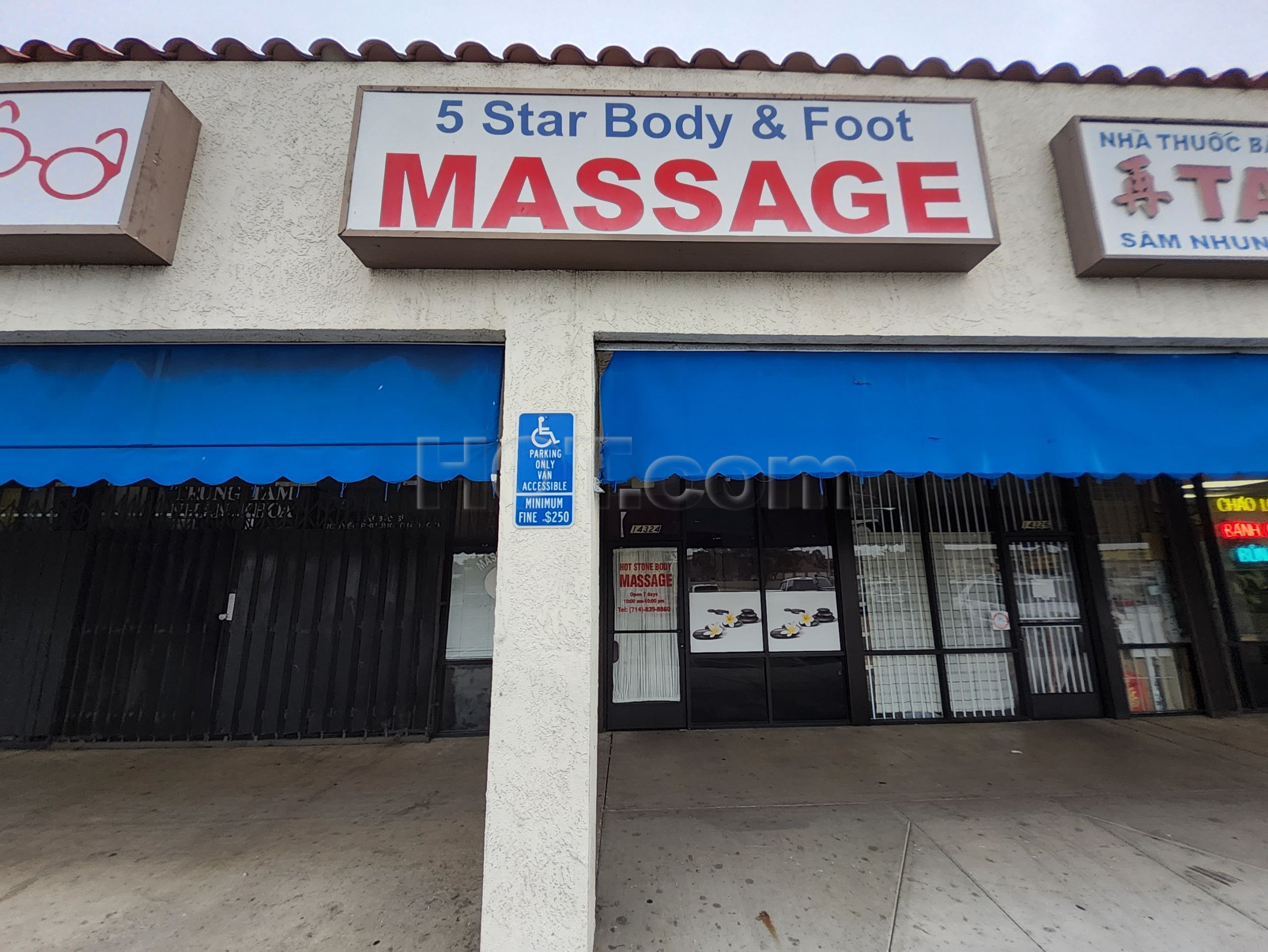 Garden Grove, California 5 Star Body & Foot Massage