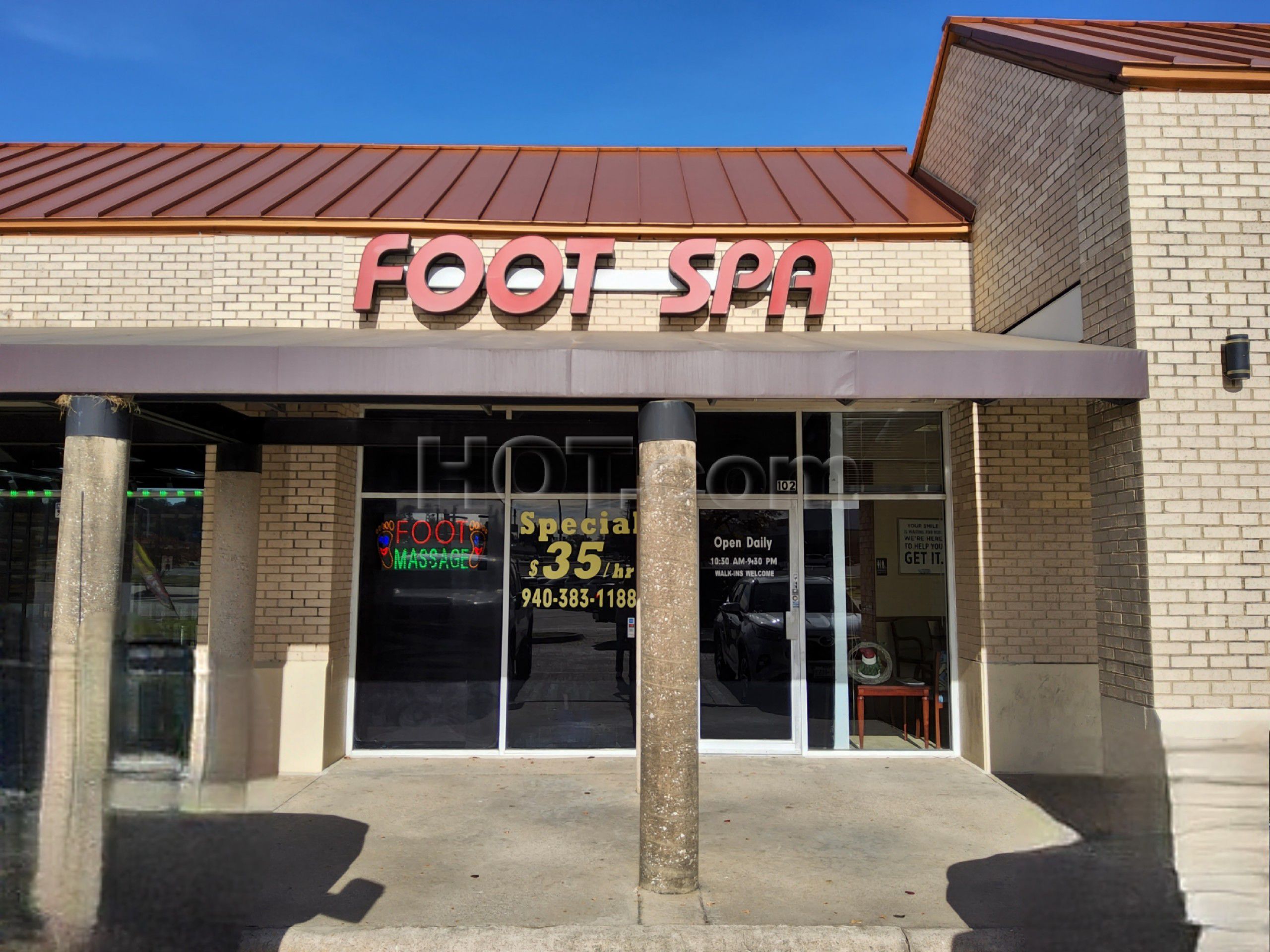 Denton, Texas Foot Spa