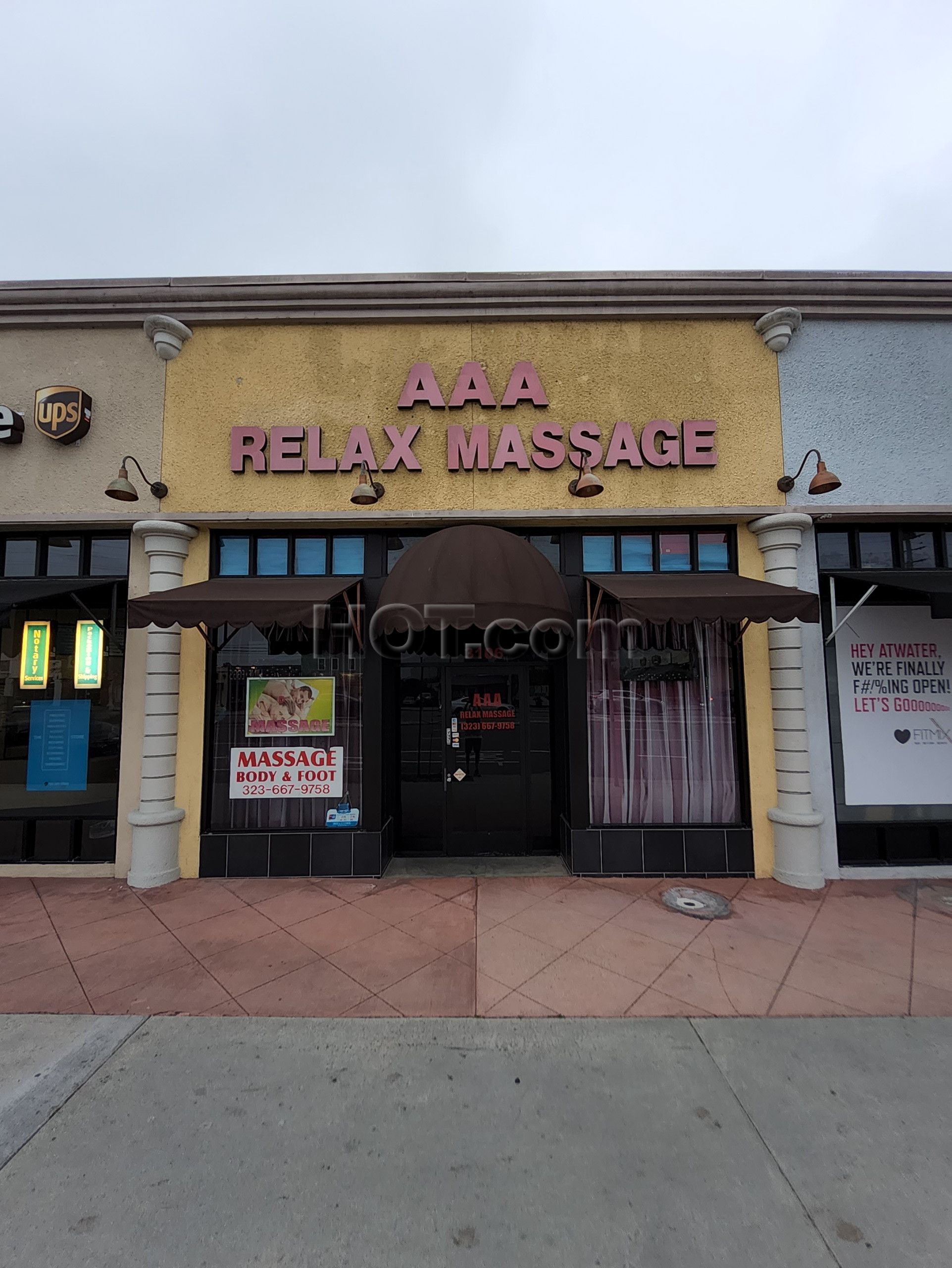 Los Angeles, California Aaa Relax Massage