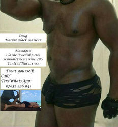 Mature Gay-Freindly Black Masseur