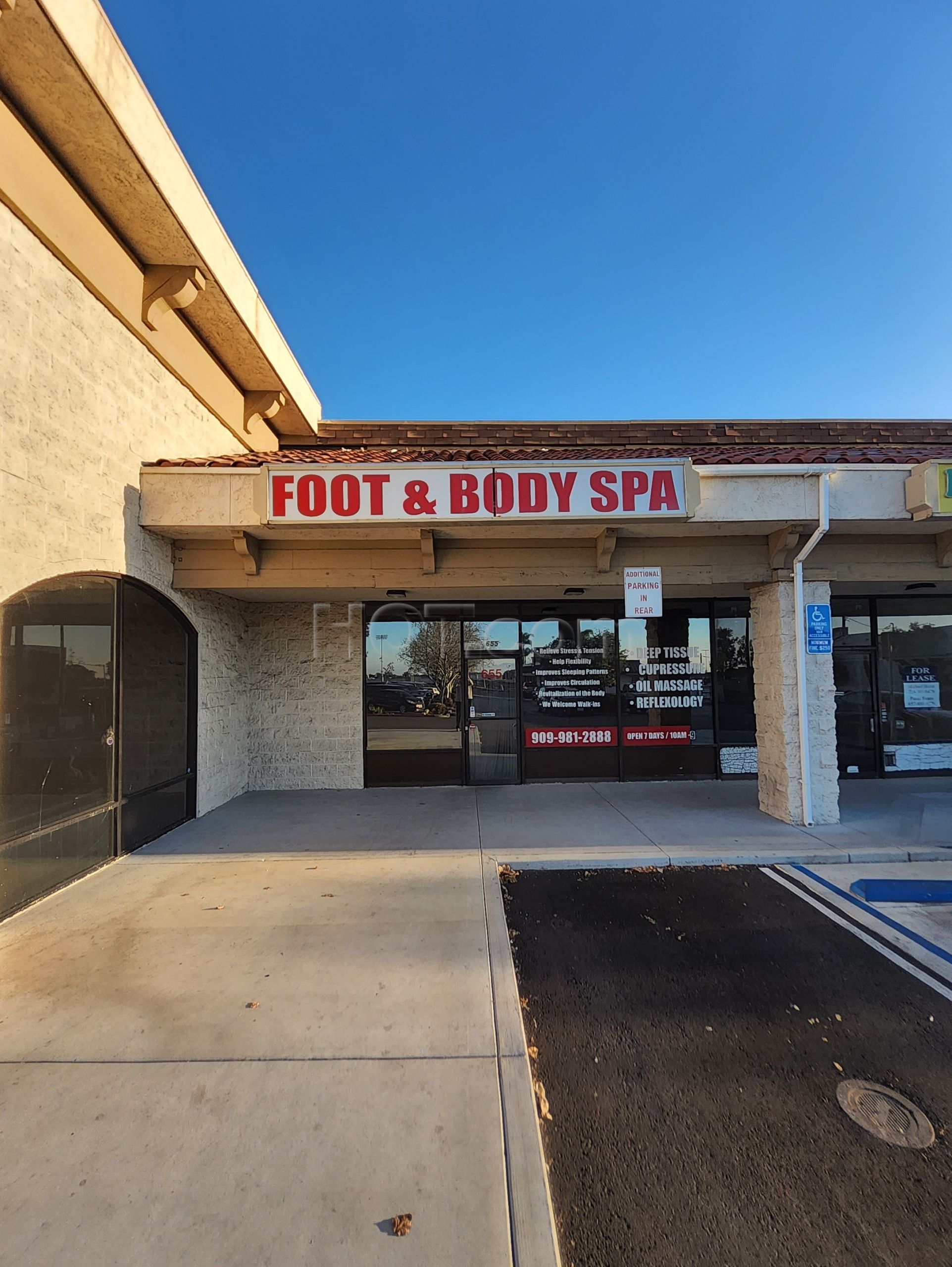 Upland, California Foot & Body Spa