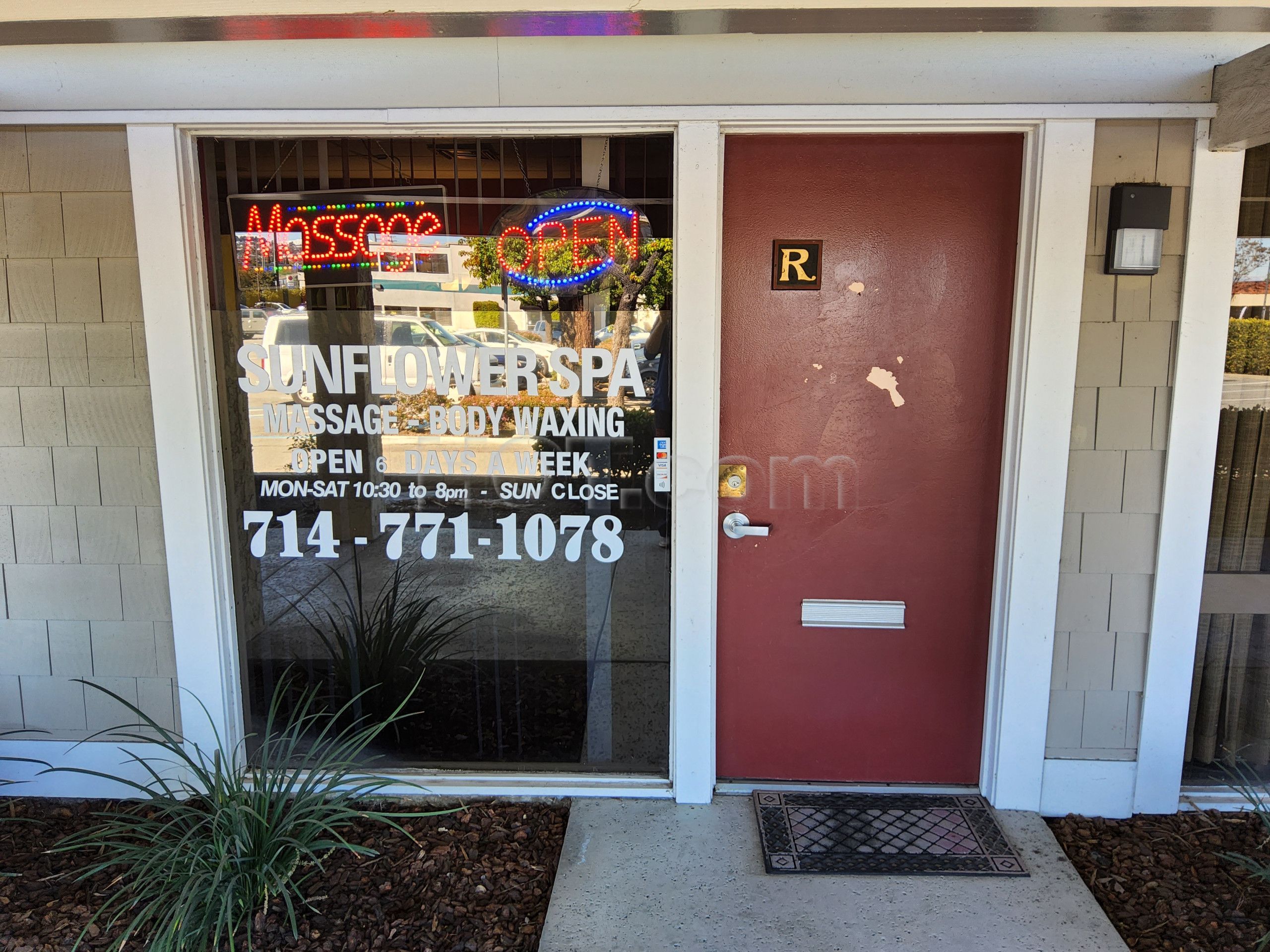 Orange, California Sunflower Spa