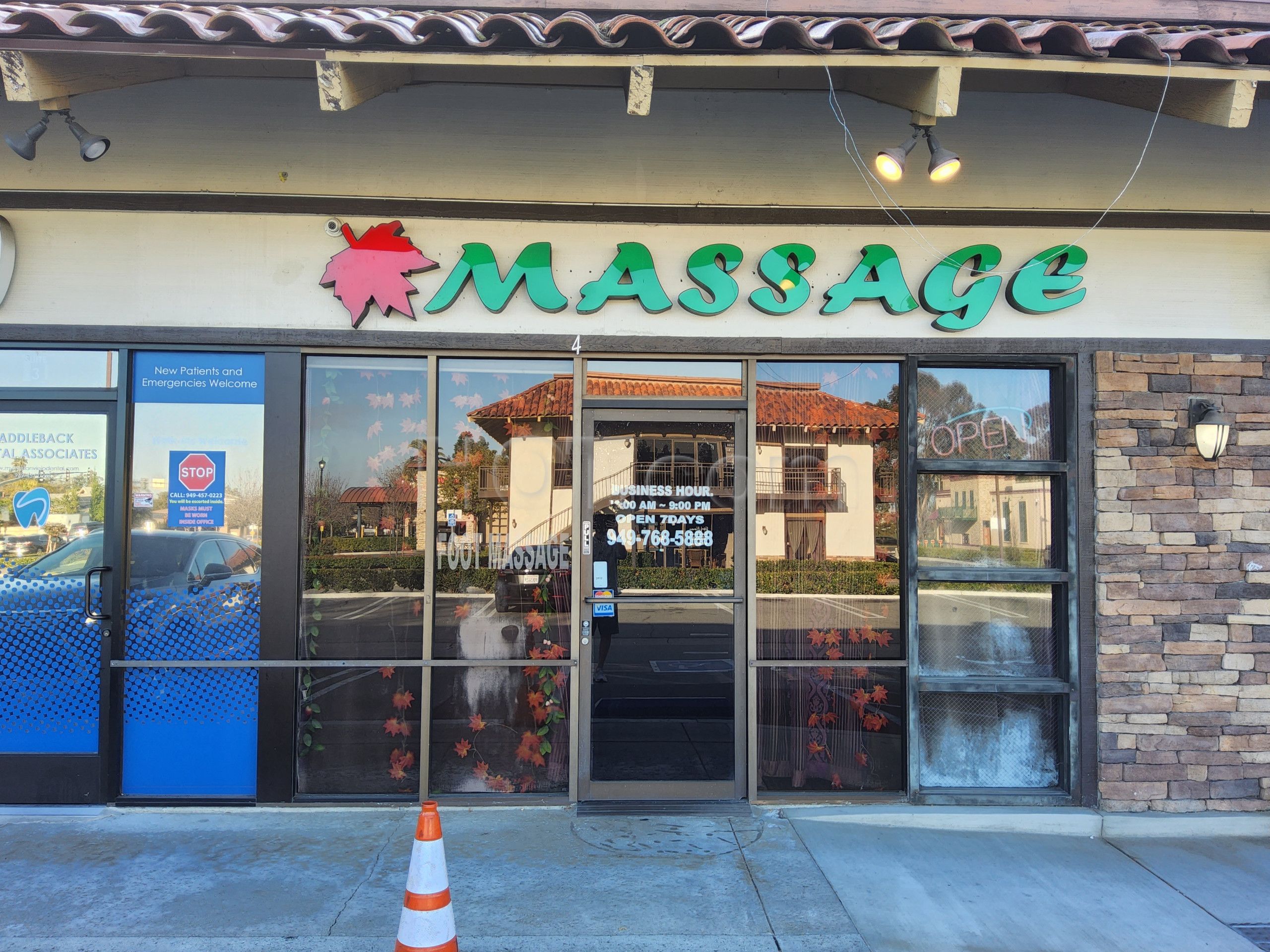 Mission Viejo, California Maple Massage