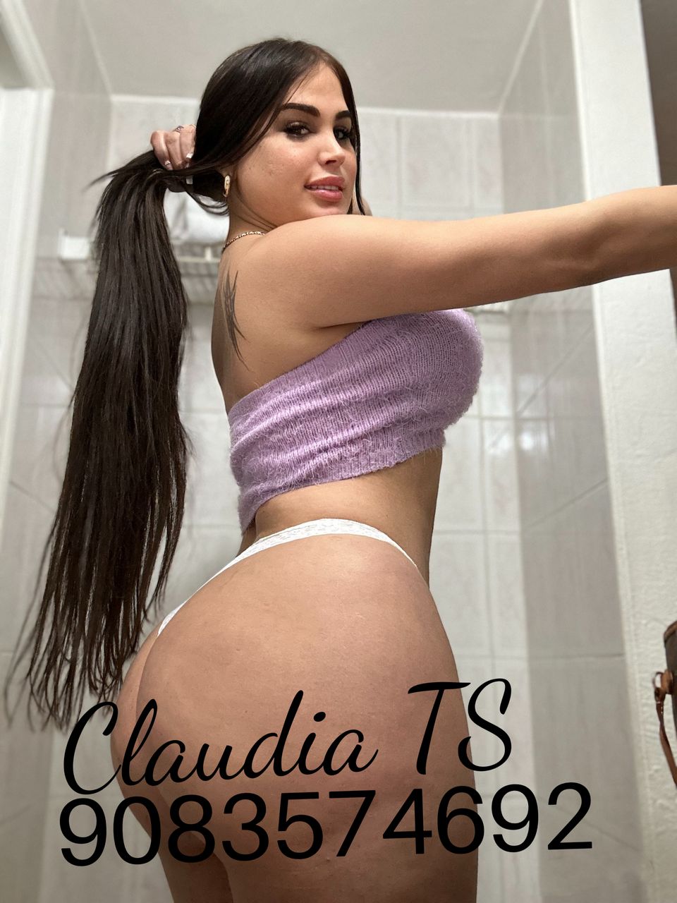 Claudia visiting