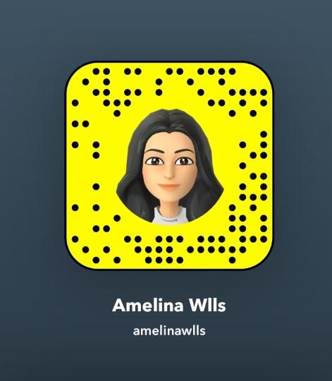 📱Follow my Snap:amelinawlls