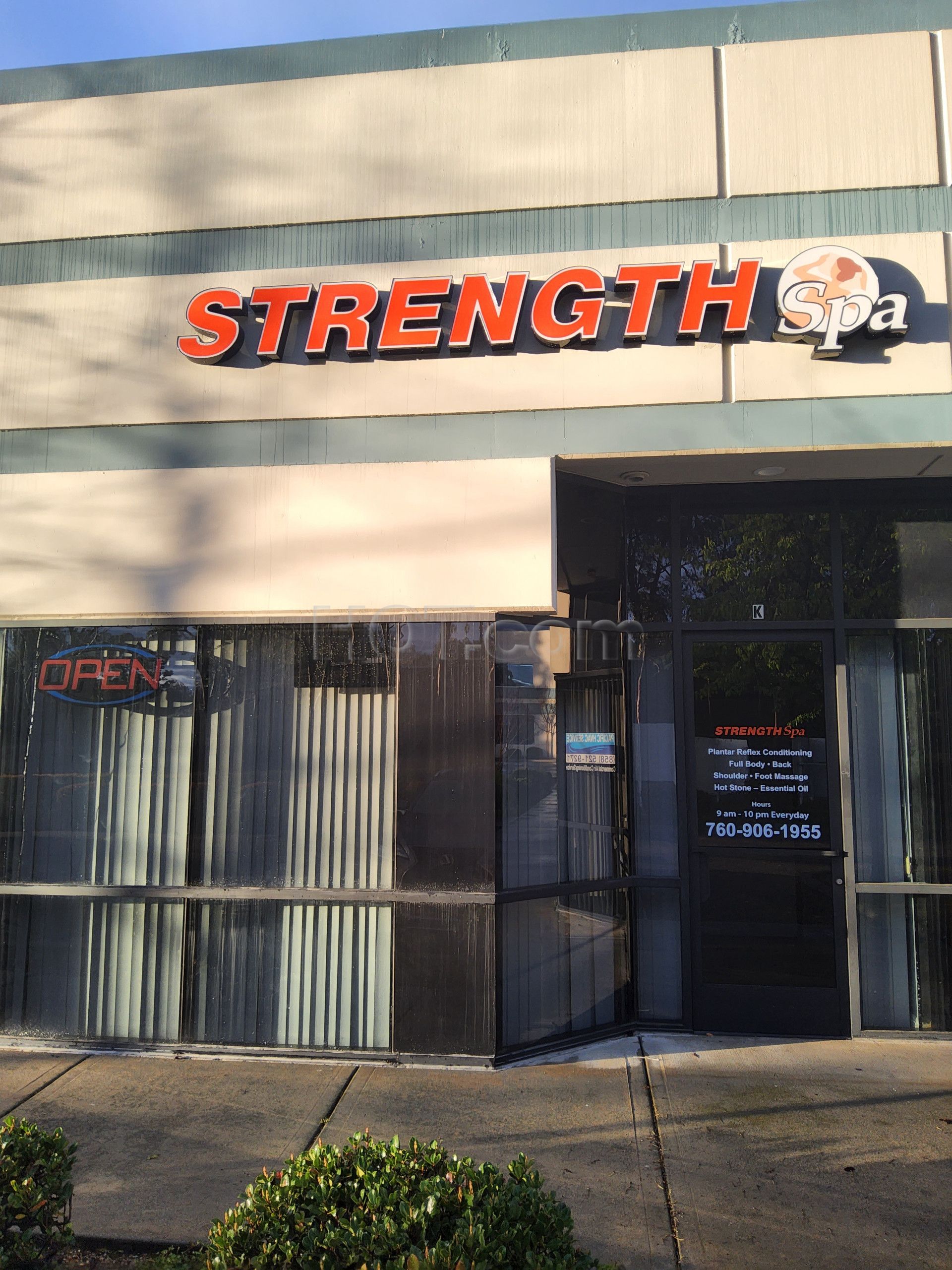 San Diego, California Strength Spa