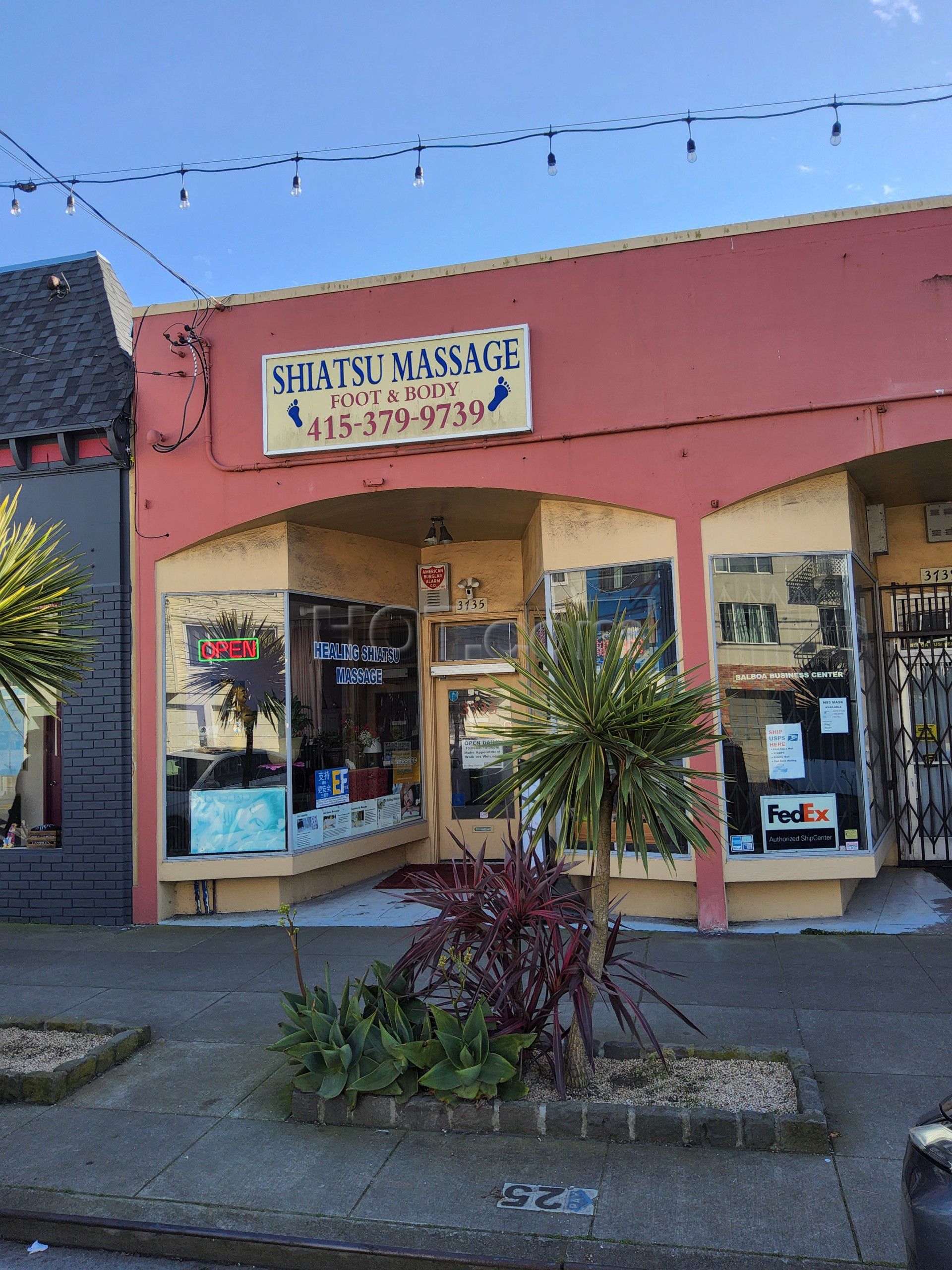 San Francisco, California Healing Shiatsu