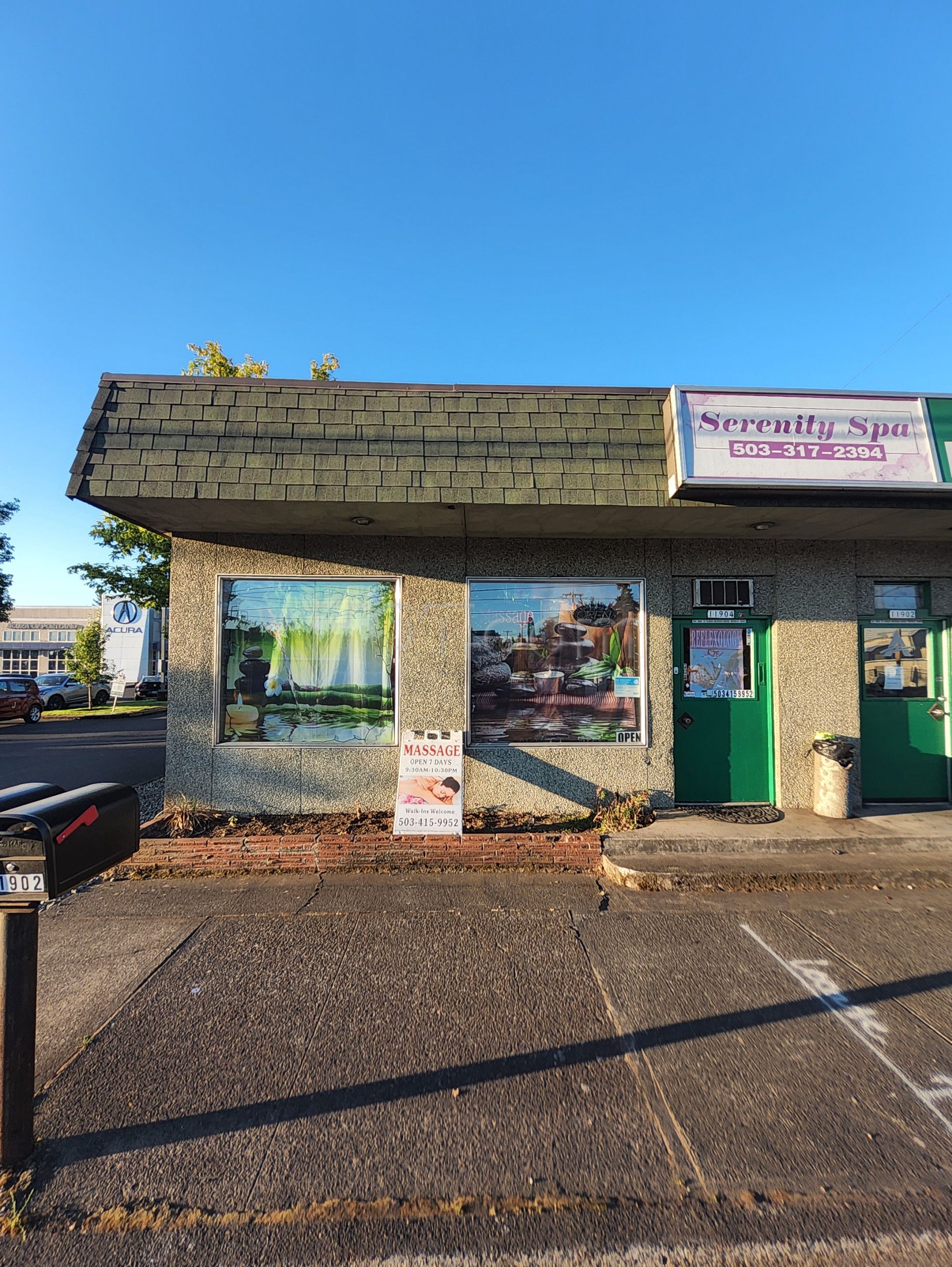 Portland, Oregon Serenity Spa