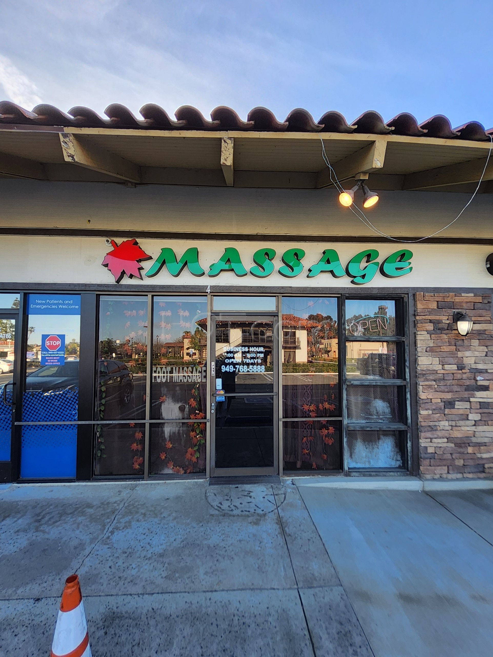 Mission Viejo, California Maple Massage