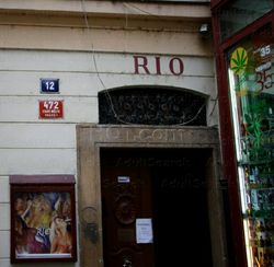Prague, Czech Republic Strip bar Rio