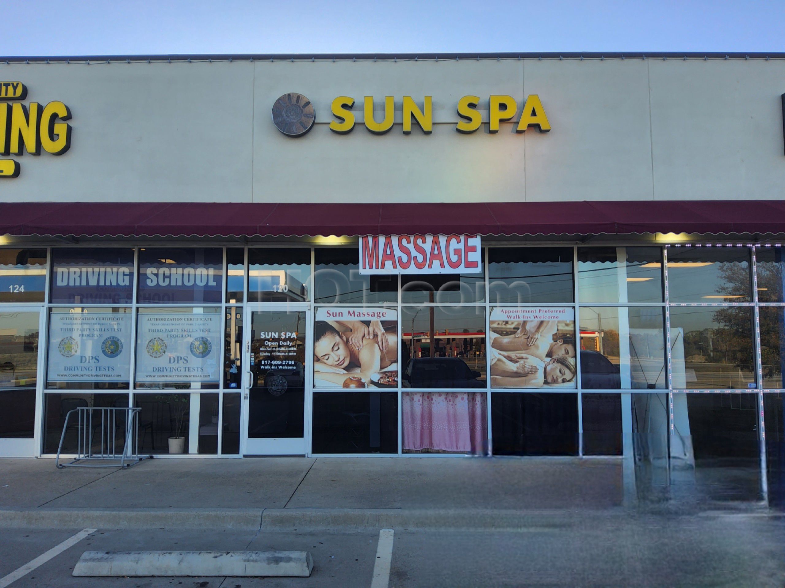 Fort Worth, Texas Sun Spa Massage