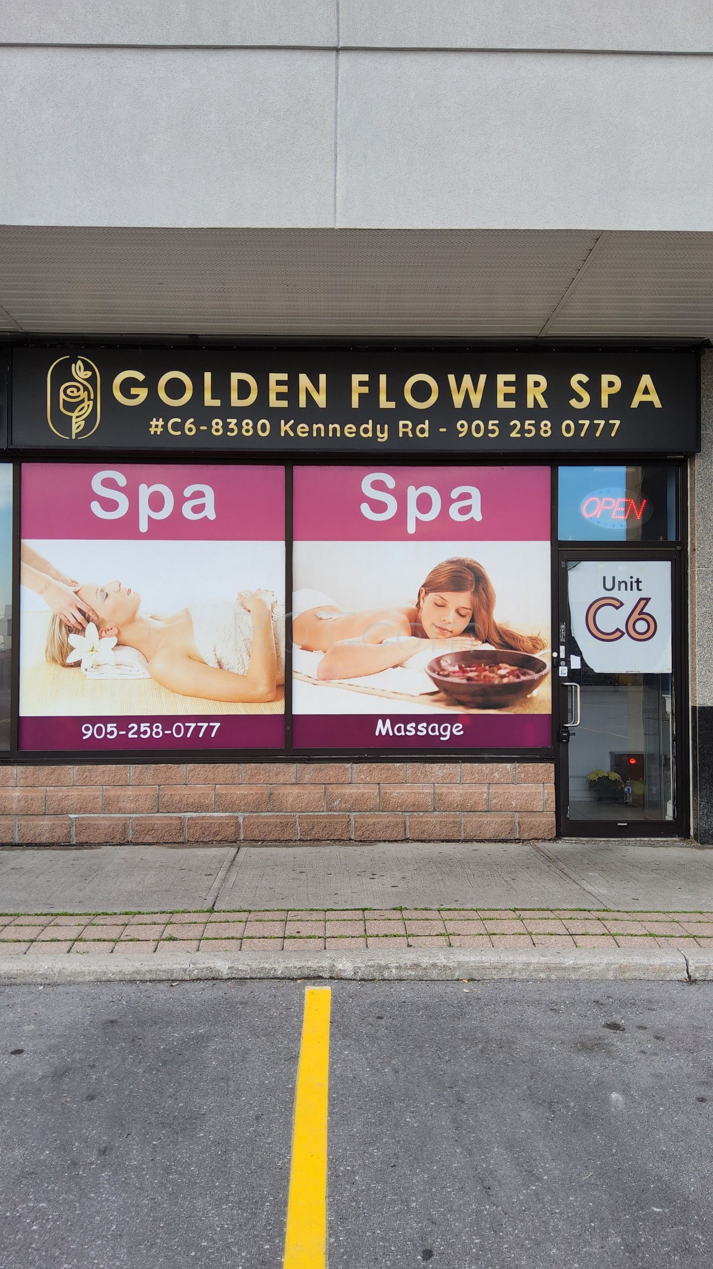 Markham, Ontario Golden Flower Spa