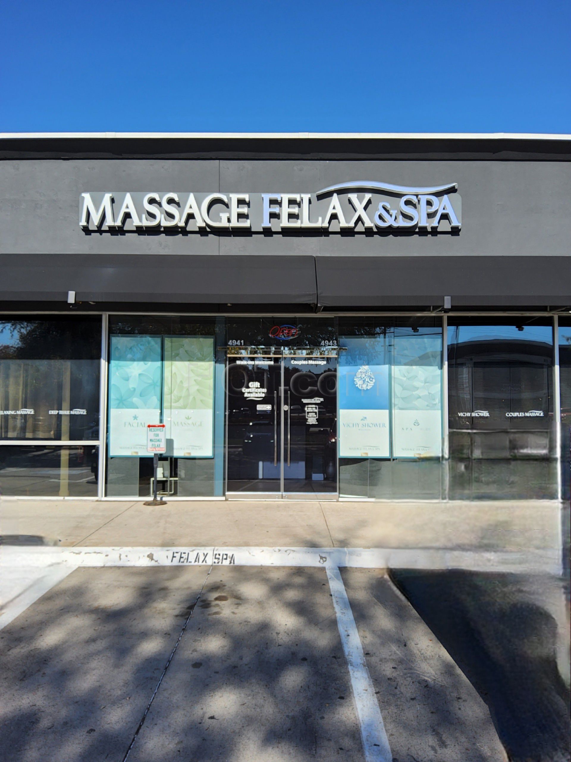 Addison, Texas Massage Felax