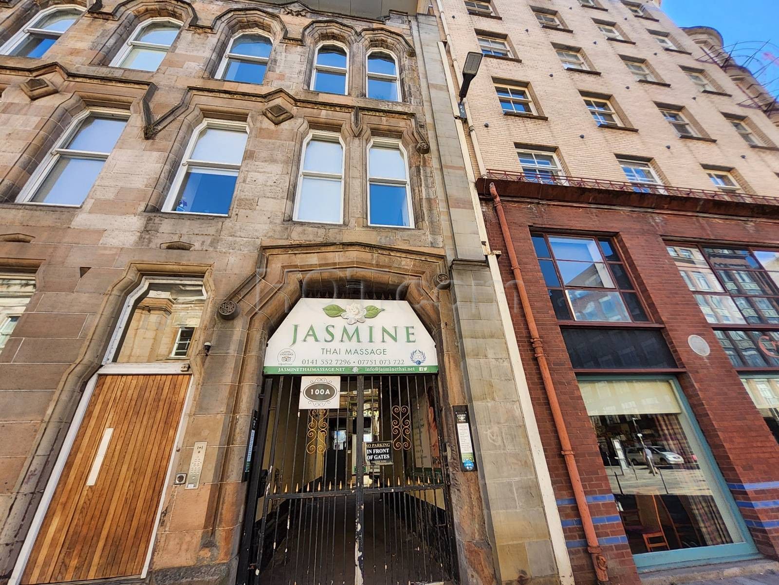 Glasgow, Scotland Jasmine Thai Massage