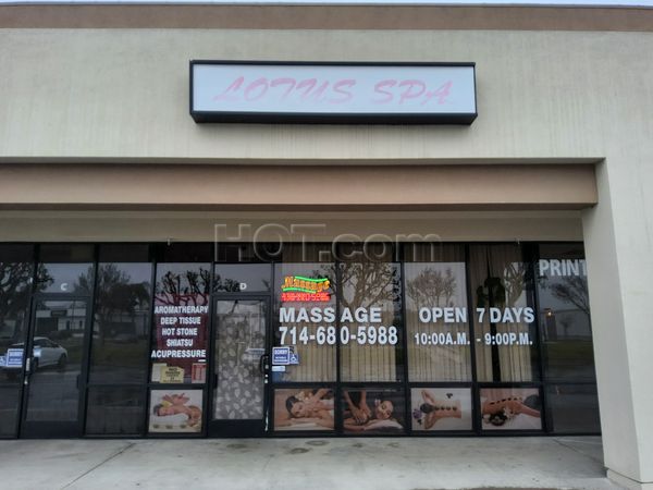 Massage Parlors Fullerton, California Lotus Spa