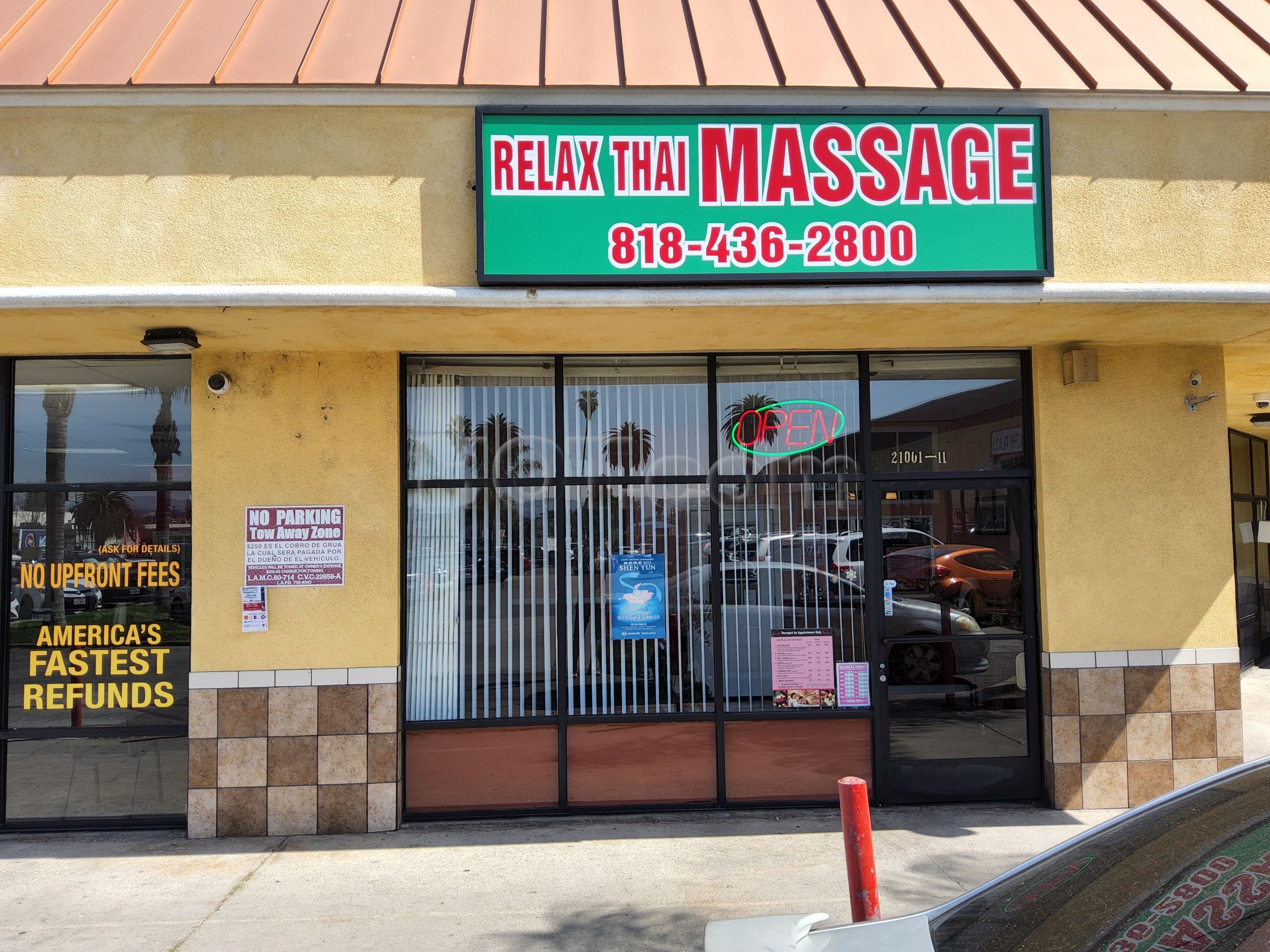 Canoga Park, California Relax Thai Massage