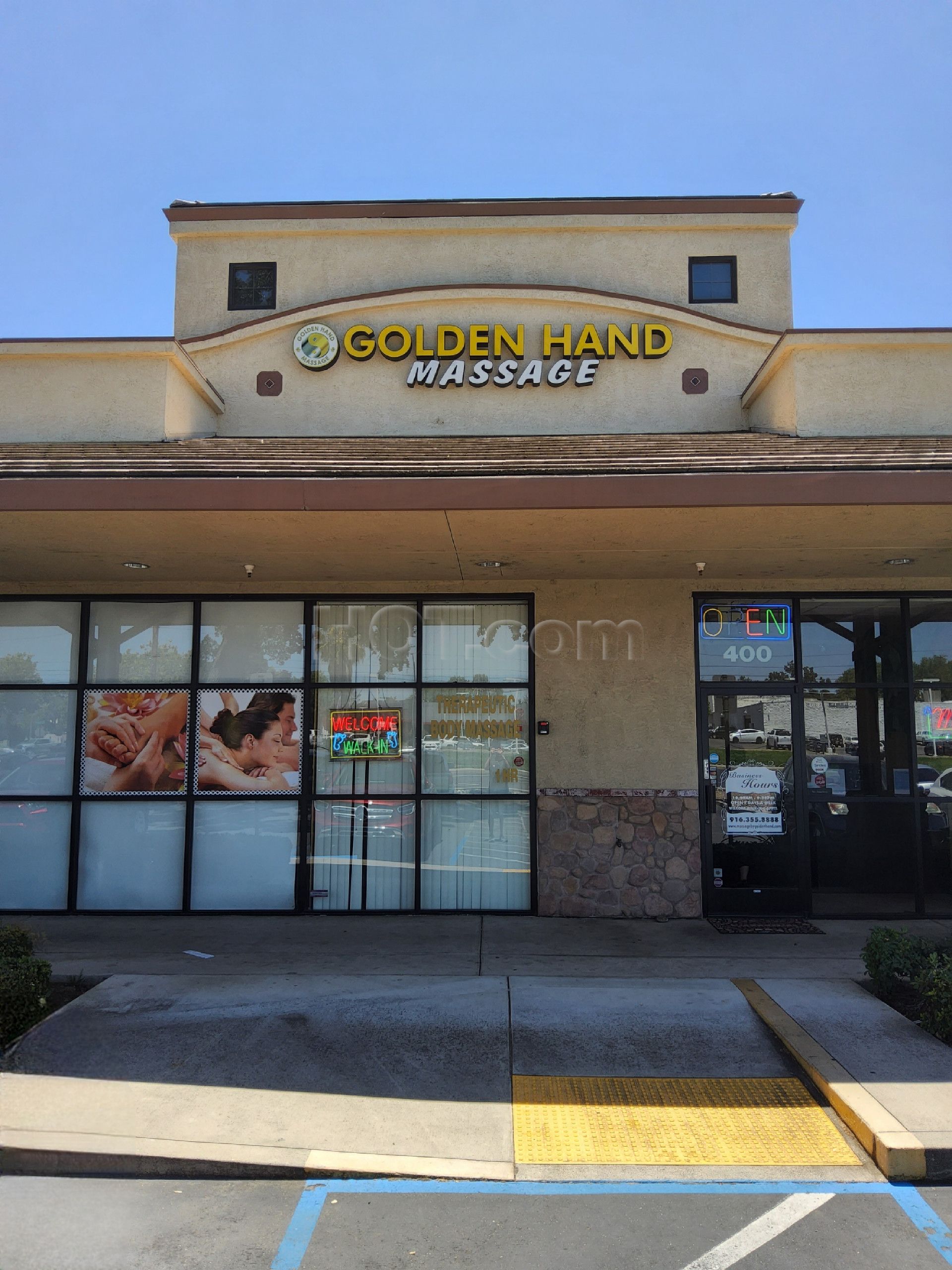 Folsom, California Golden Hand Massage