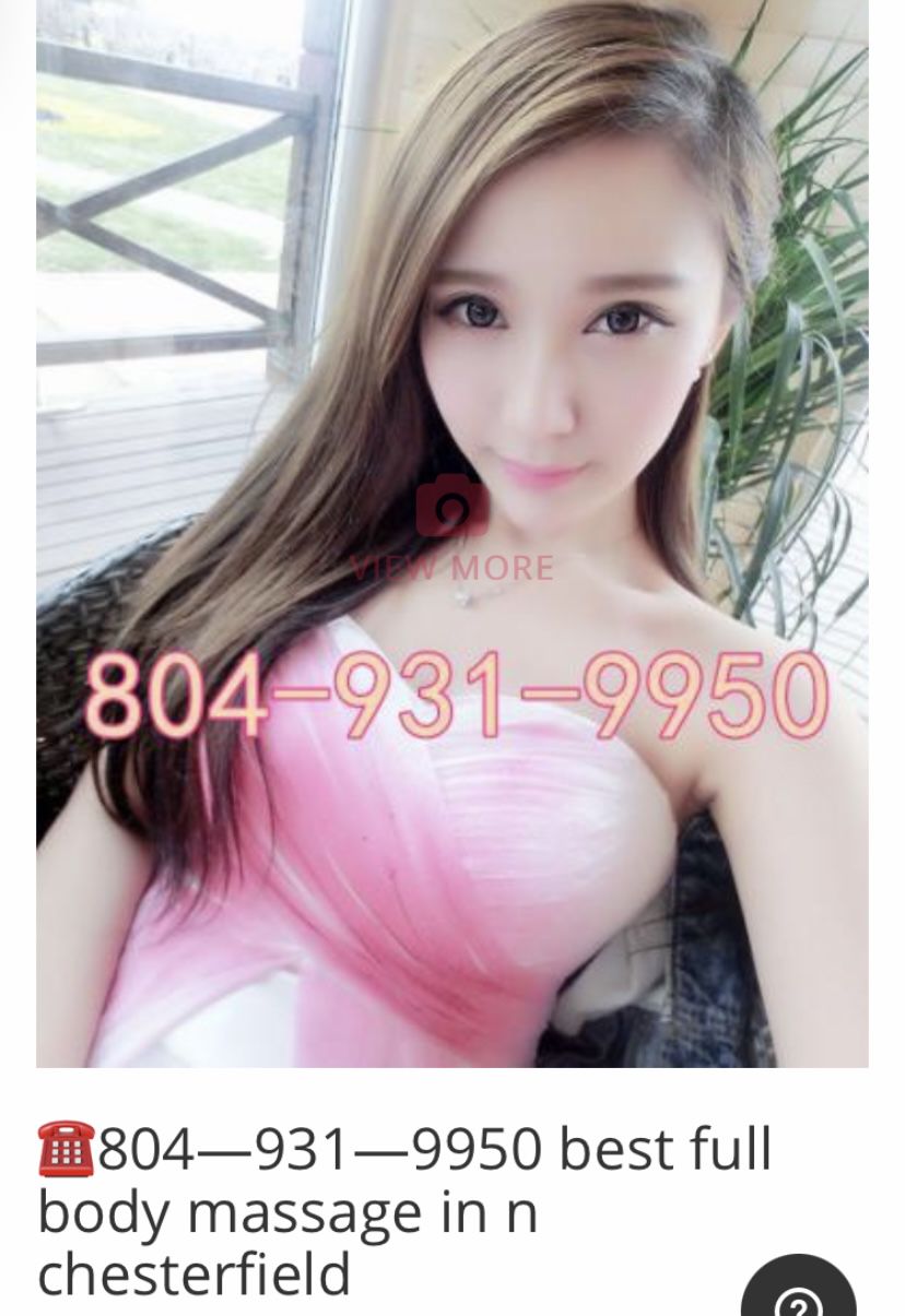 Escorts Richmond, Virginia 💋💋💋☎️💋💋Best service Chinese Full Body Massage in 6481 Iron Bridge Rd N Chesterfield