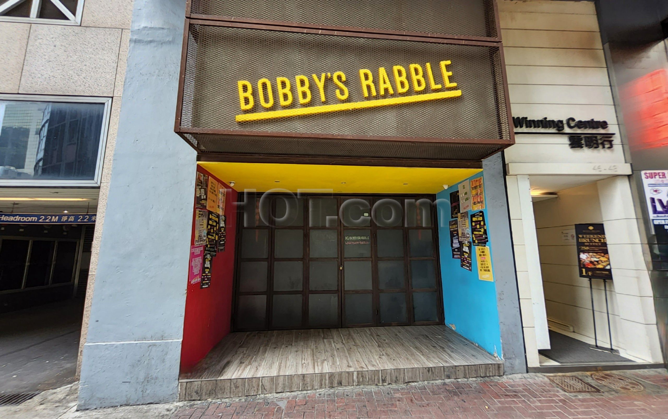 Hong Kong, Hong Kong Bobby's Rabble Bar