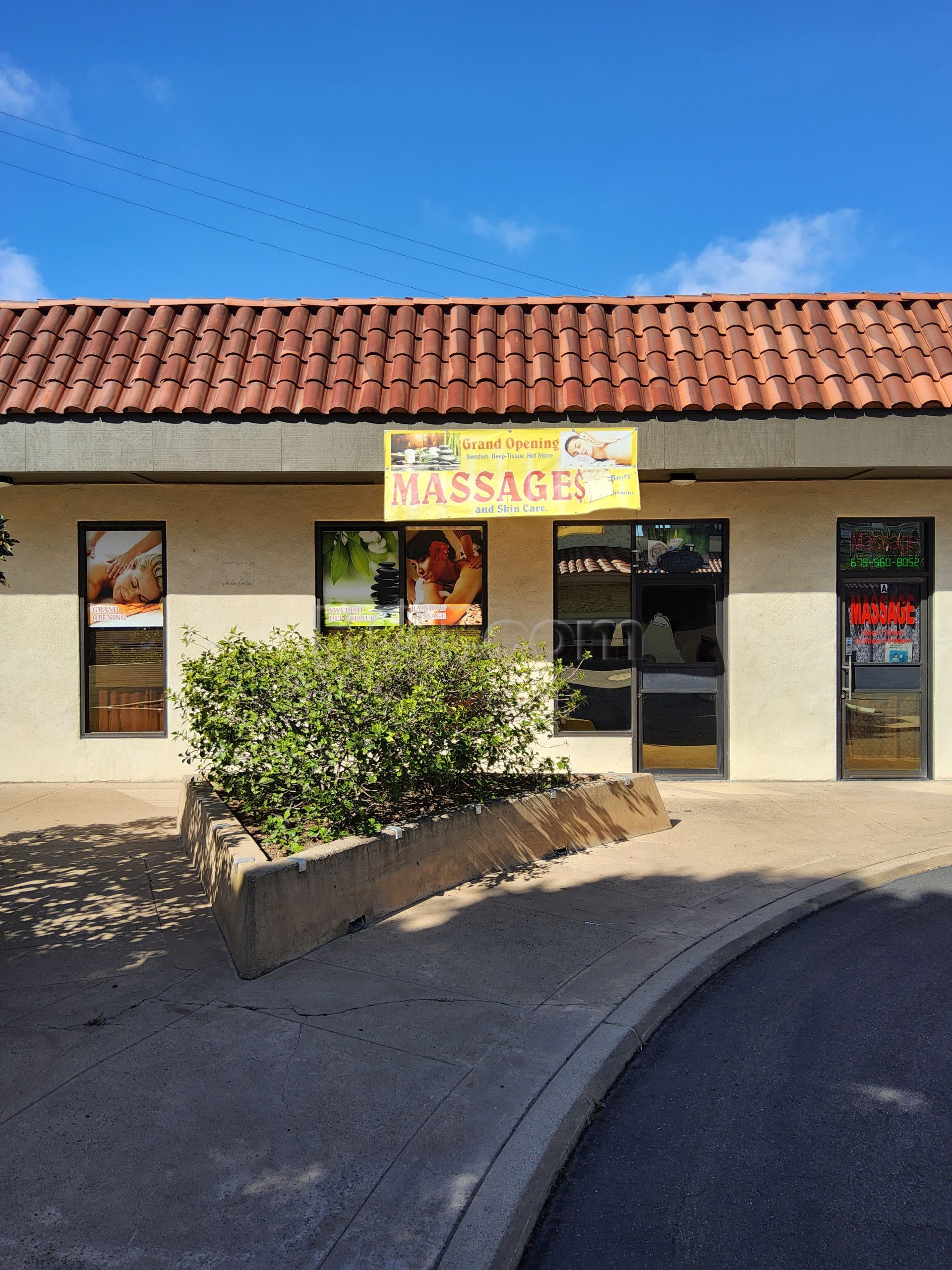 San Diego, California Rainbow Lucky Massage