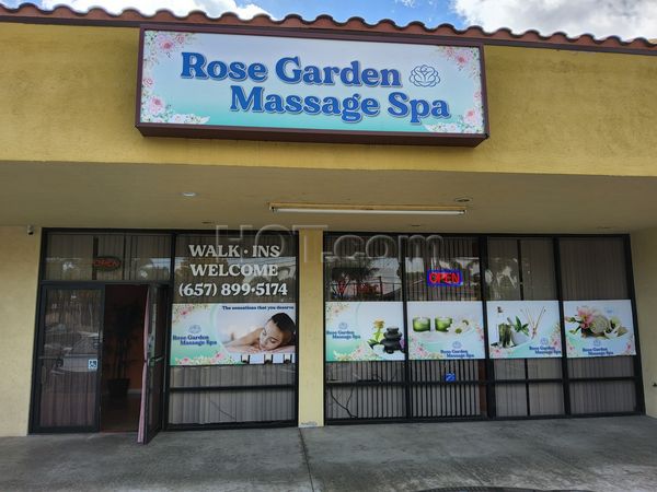 Massage Parlors Santa Ana, California Rose Garden Massage Spa