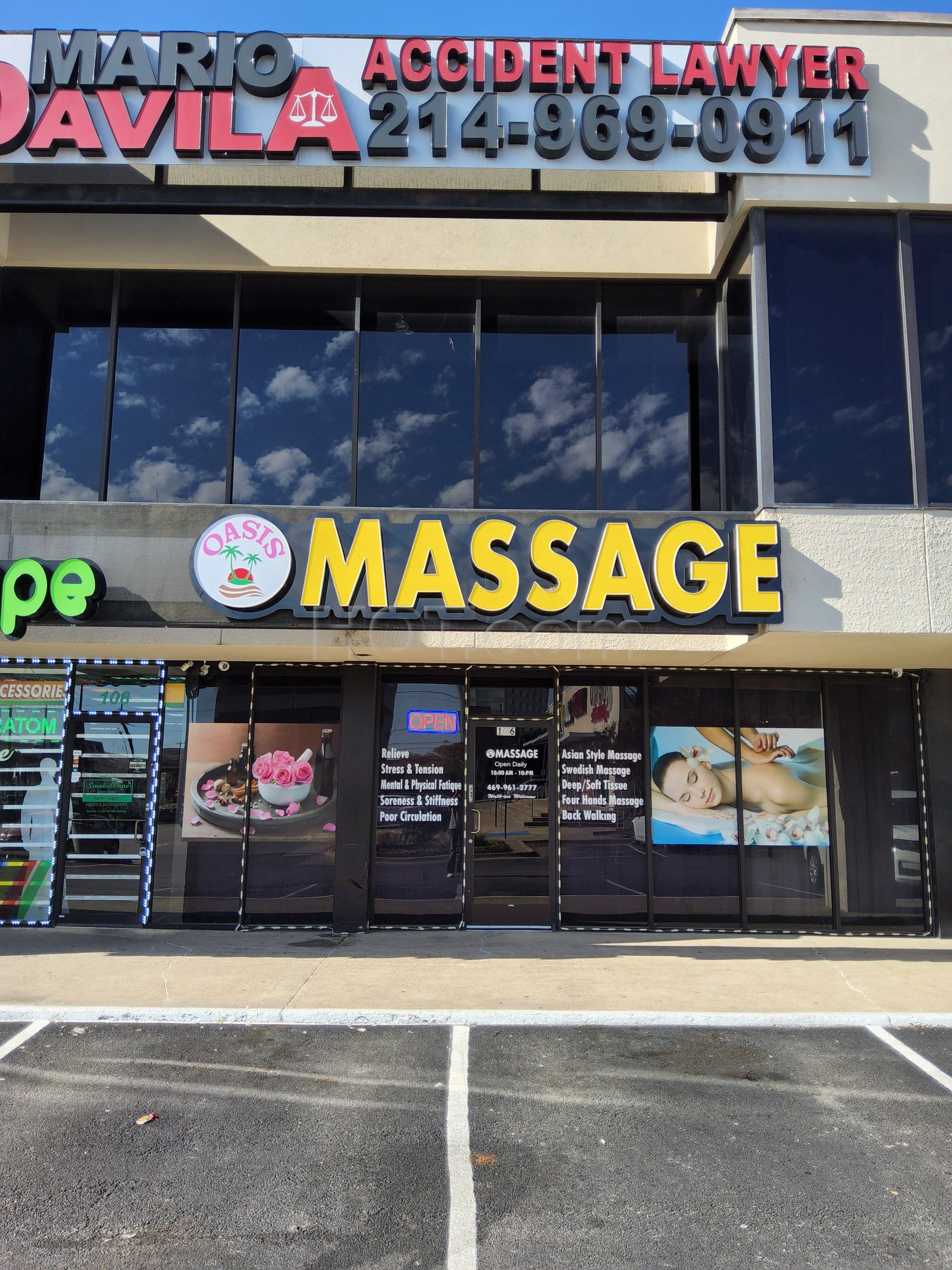 Dallas, Texas Oasis Massage