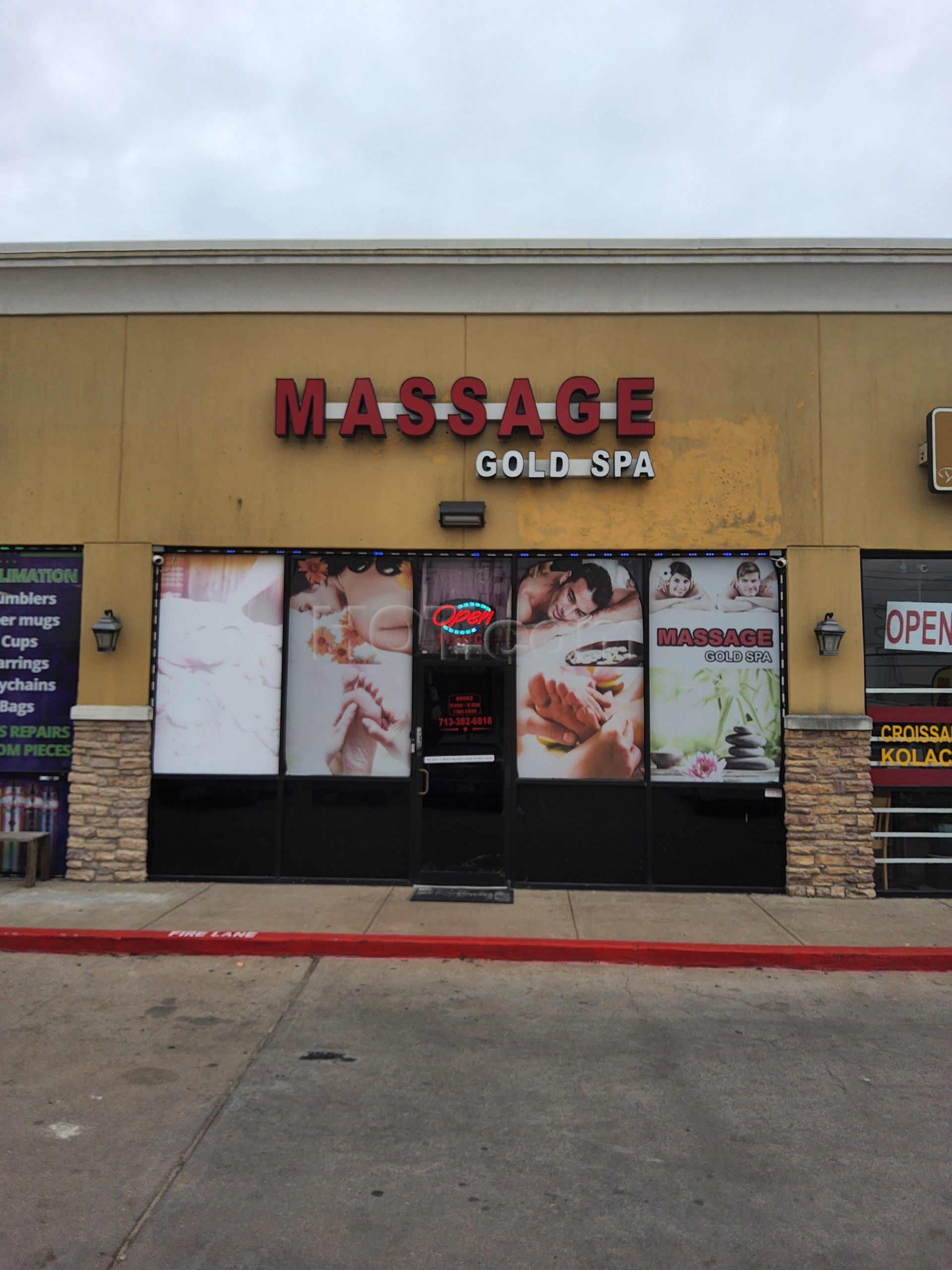 Houston, Texas Gold Massage