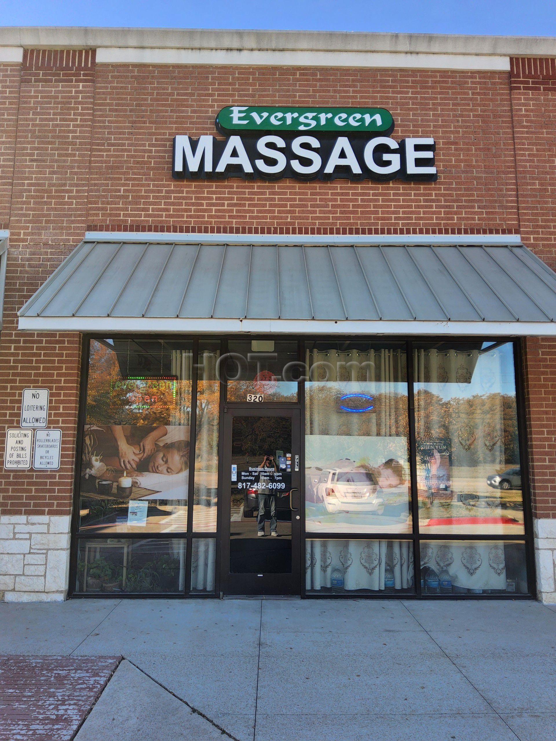 Keller, Texas Evergreen Massage