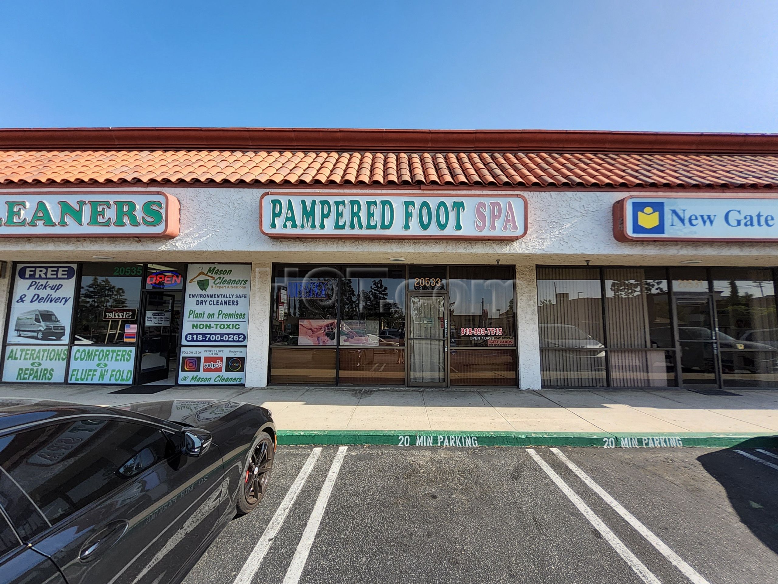 Chatsworth, California Pampered Foot Spa