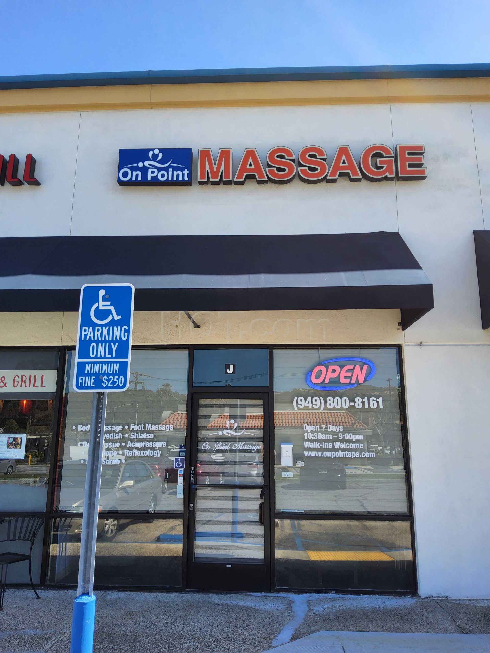 Laguna Niguel, California on Point Massage